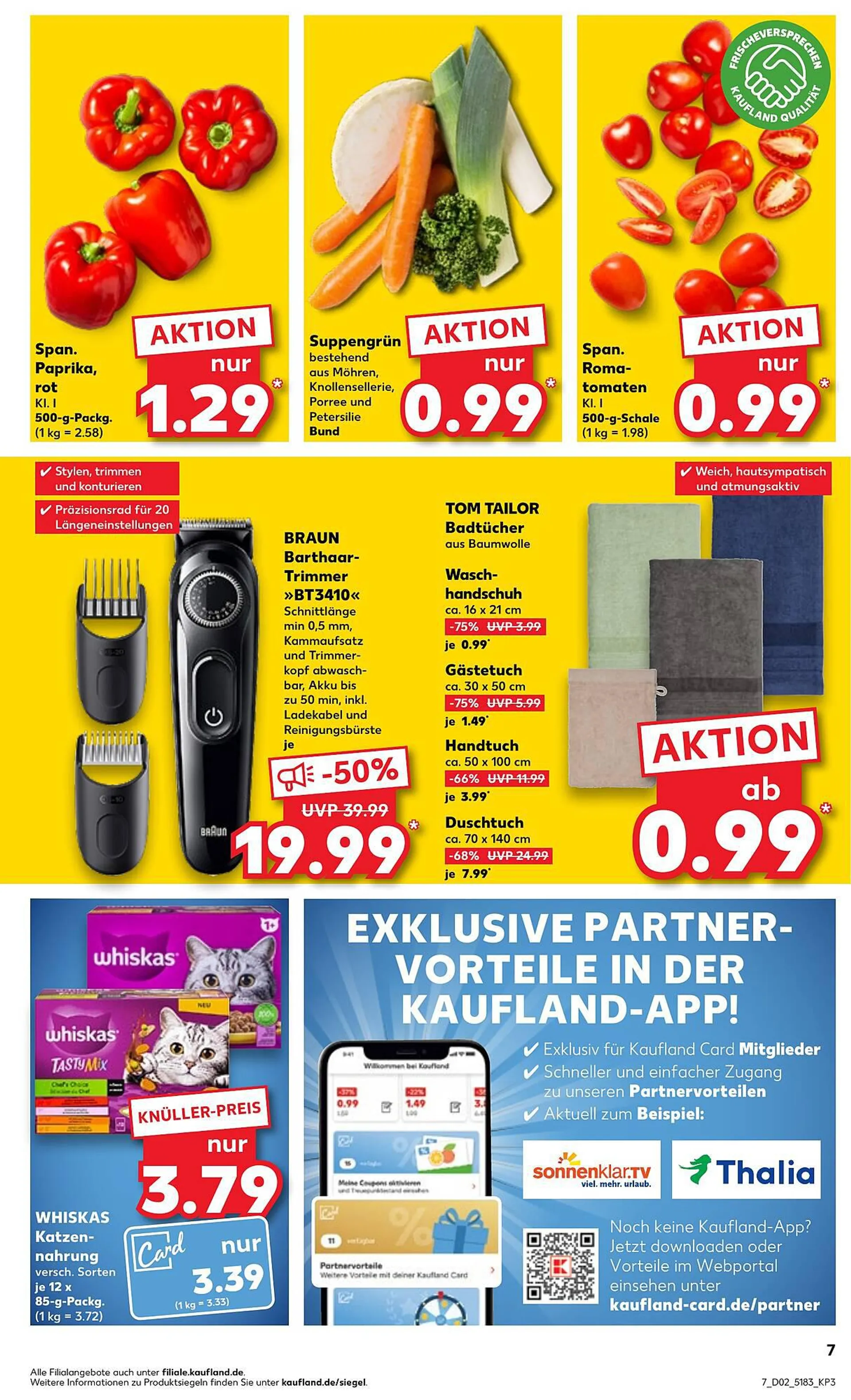 Kaufland Prospekt von 11. Januar bis 17. Januar 2024 - Prospekt seite 7