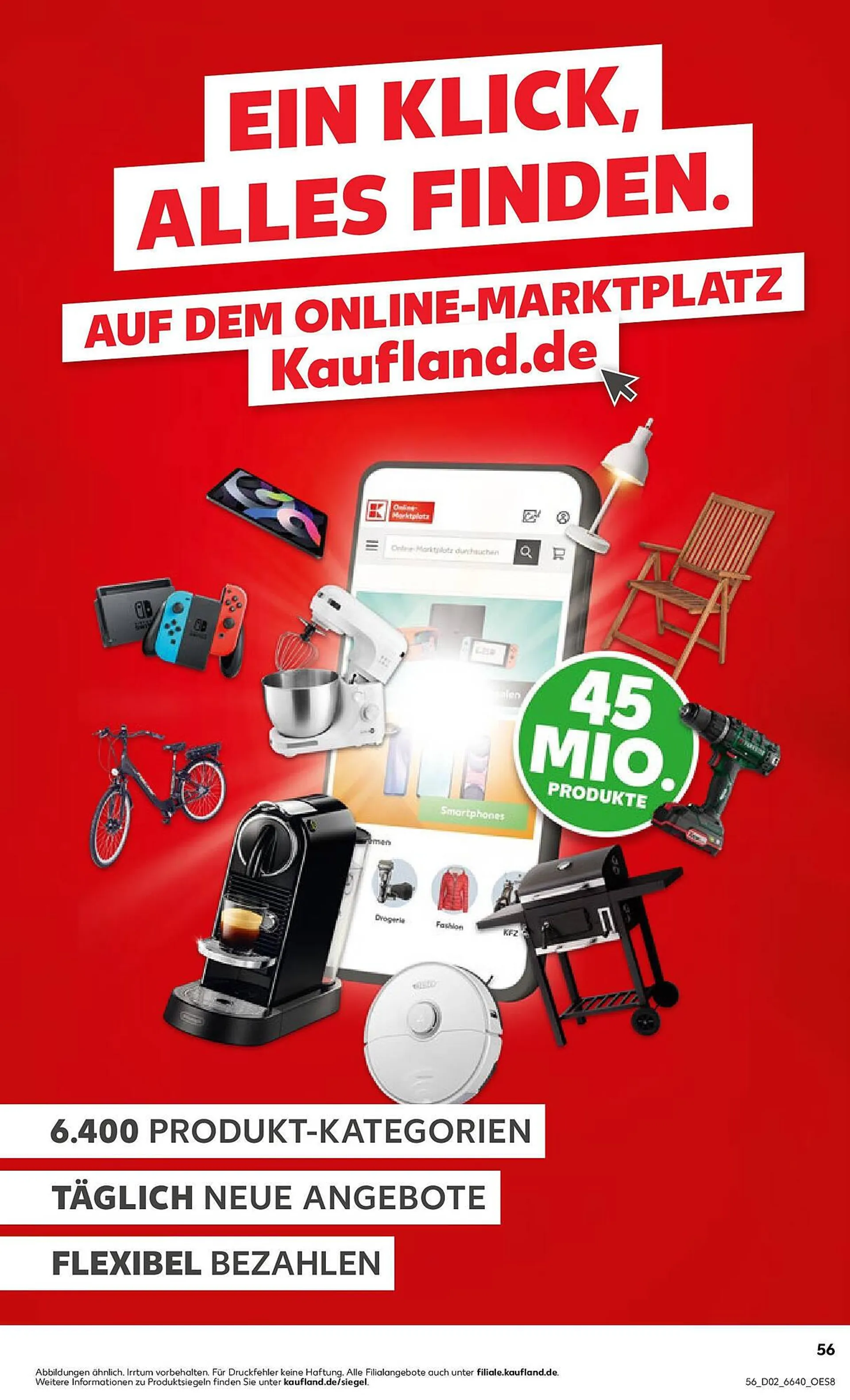 Kaufland Prospekt von 9. Januar bis 15. Januar 2025 - Prospekt seite 56