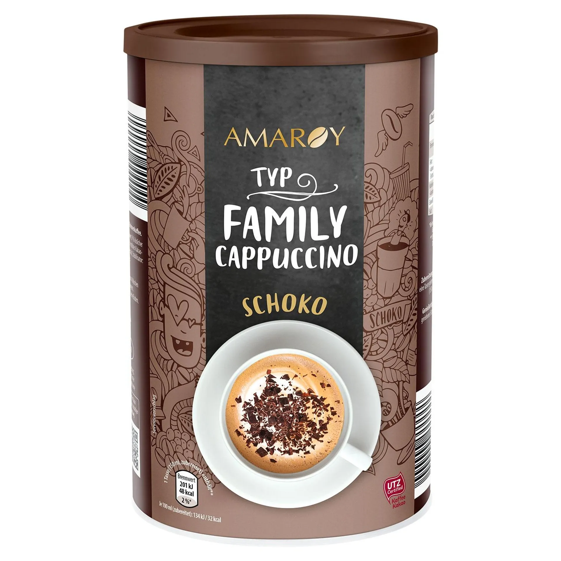 AMAROY Family Cappuccino 500 g