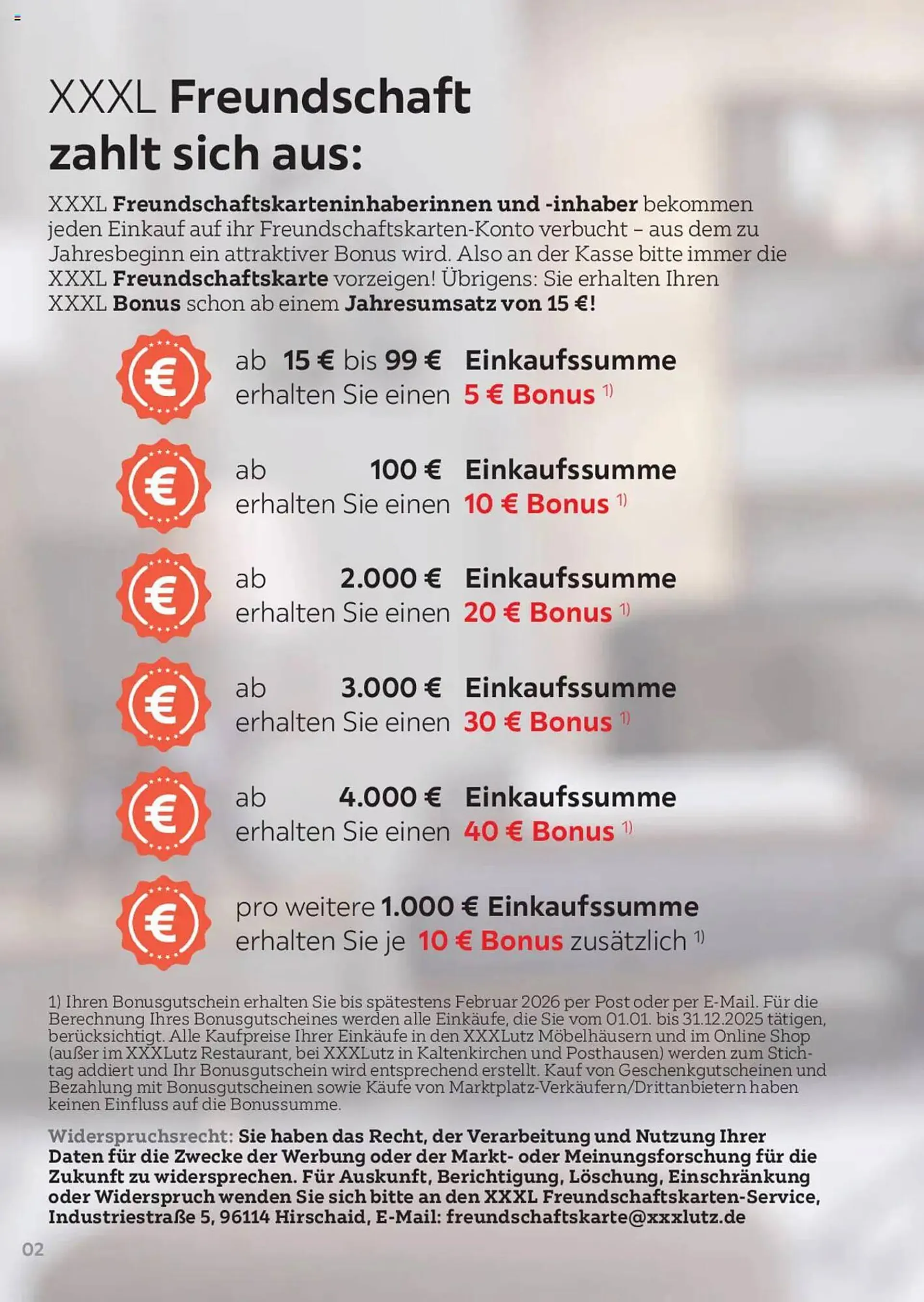 XXXLutz Prospekt von 1. Februar bis 31. Juli 2025 - Prospekt seite 2