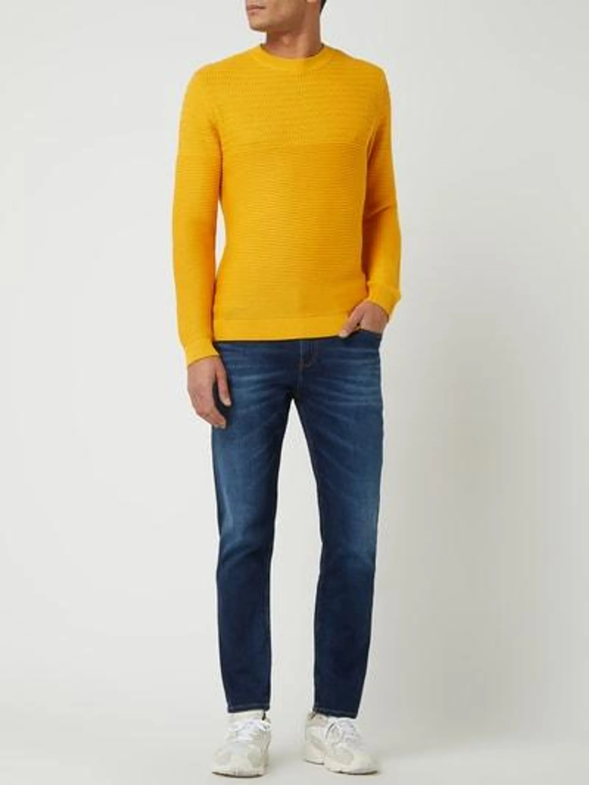 Relaxed Straight Fit Jeans mit Stretch-Anteil Modell 'Ryan' in jeansblau