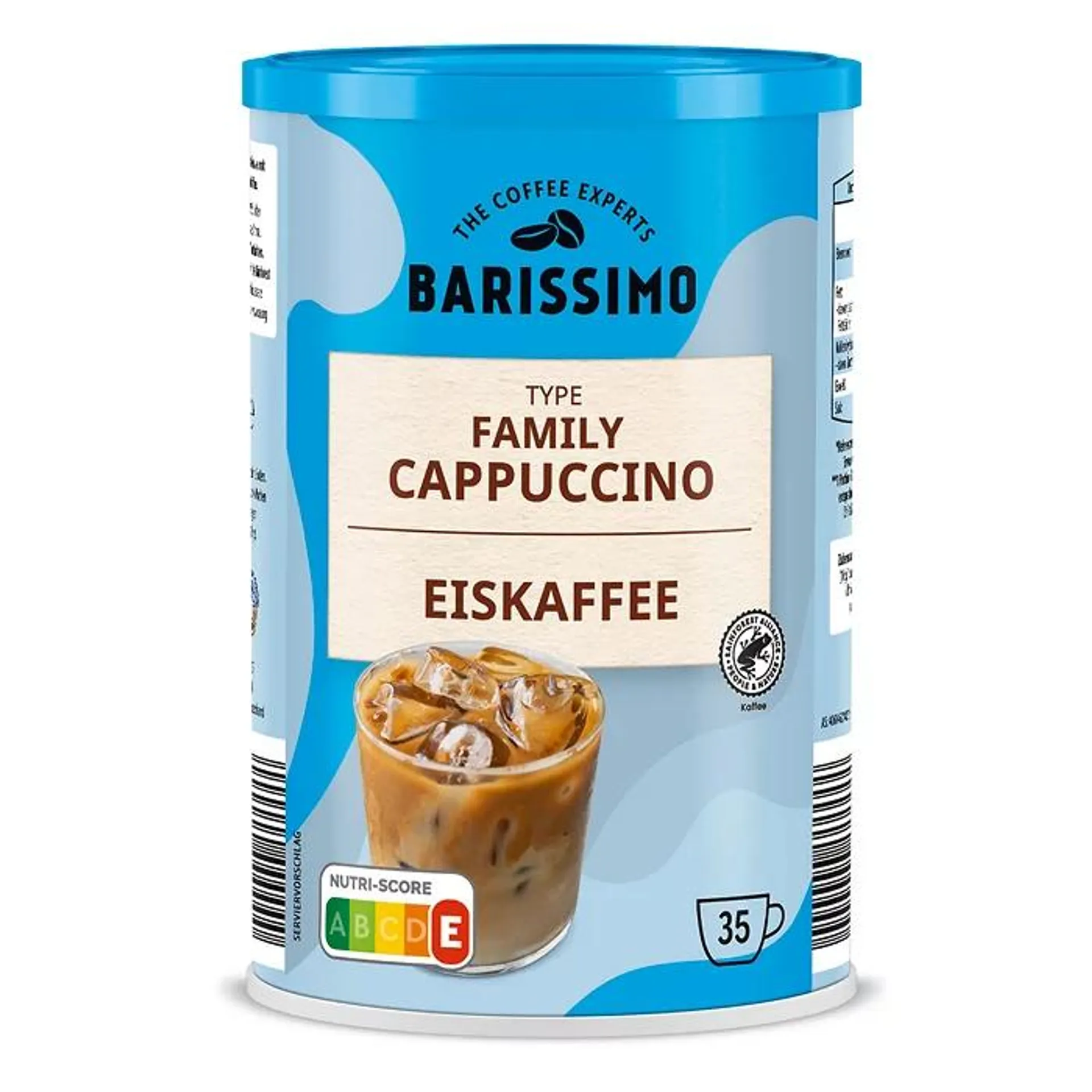 BARISSIMO Family Cappuccino 500 g, Eiskaffee