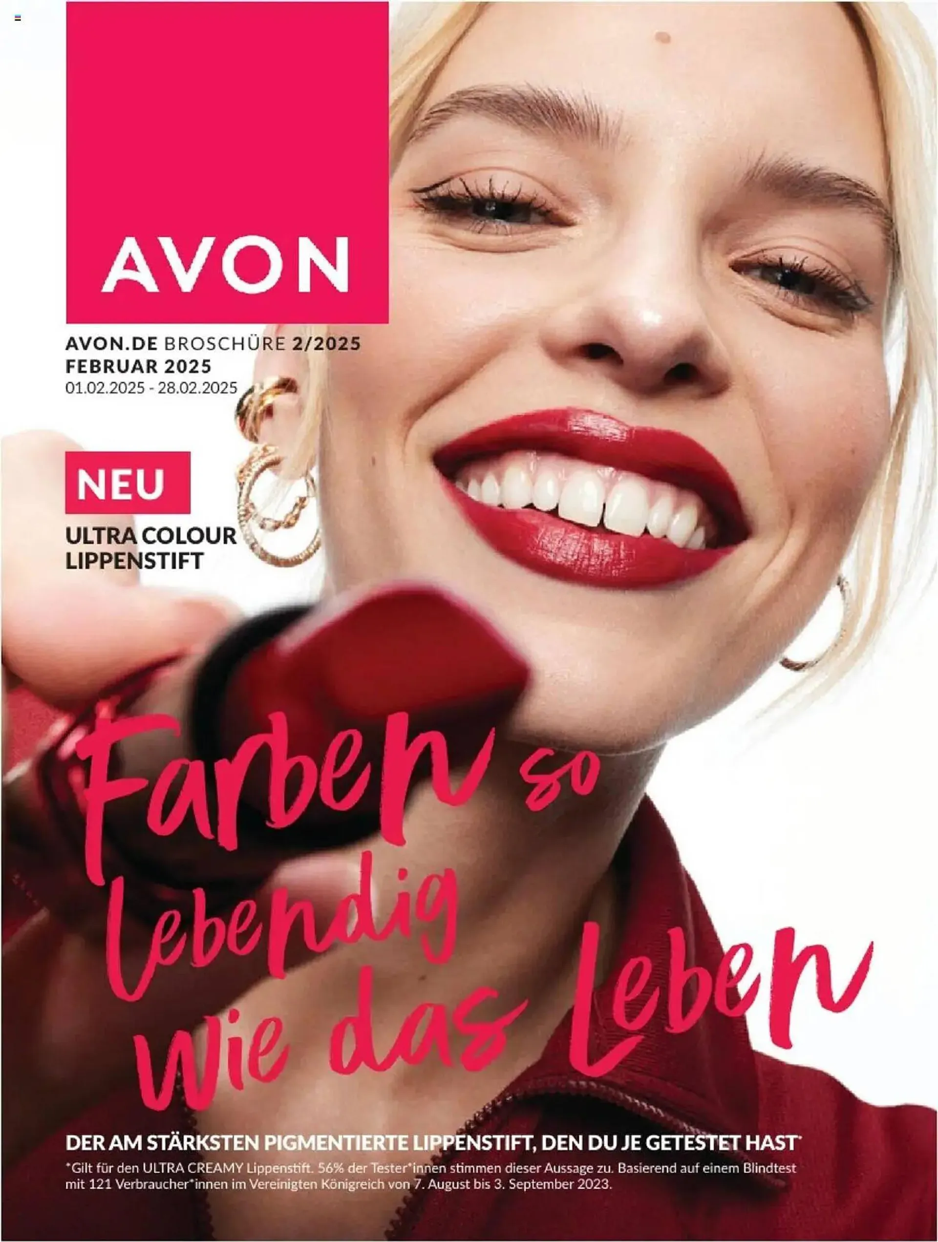 Avon Prospekt von 1. Februar bis 28. Februar 2025 - Prospekt seite 1