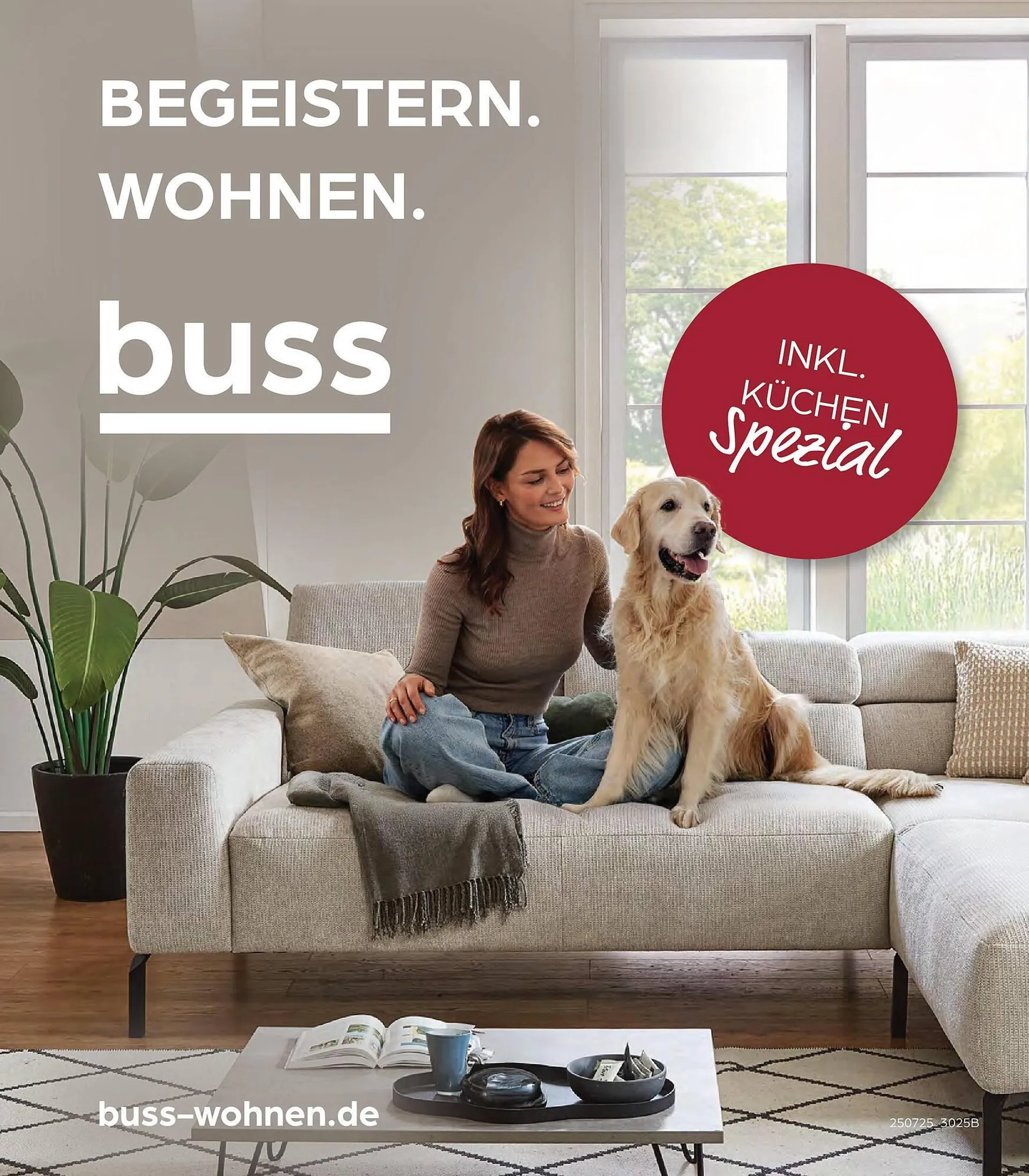 Möbel Buss Prospekt von 24. Juli bis 4. August 2025 - Prospekt seite 1