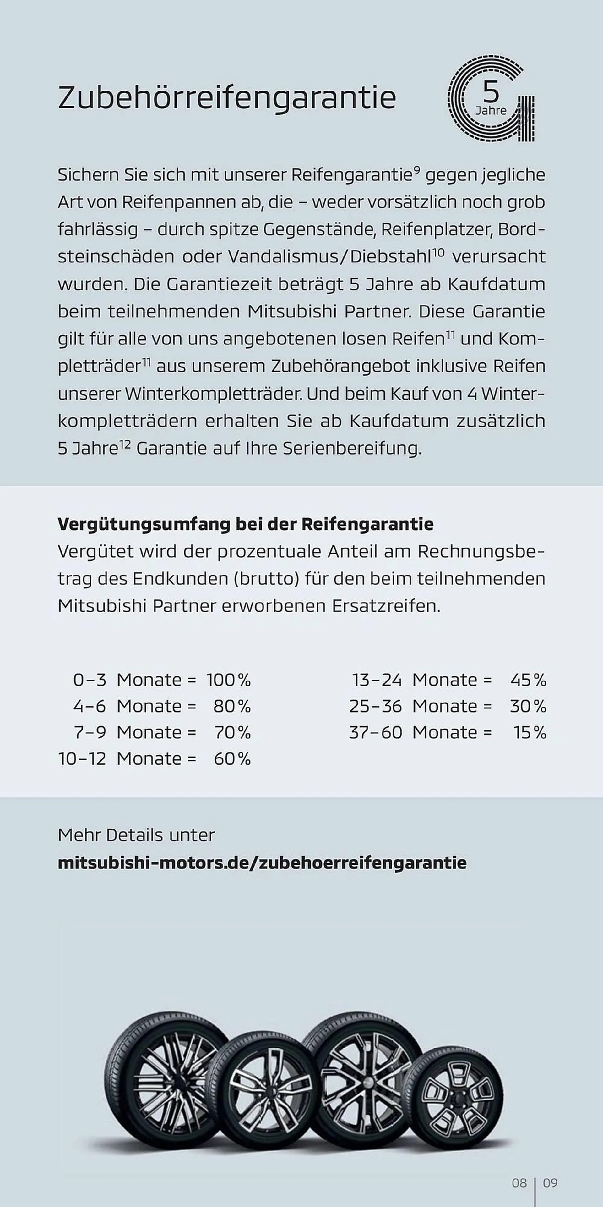 Mitsubishi Prospekt von 20. Oktober bis 20. Oktober 2024 - Prospekt seite 9