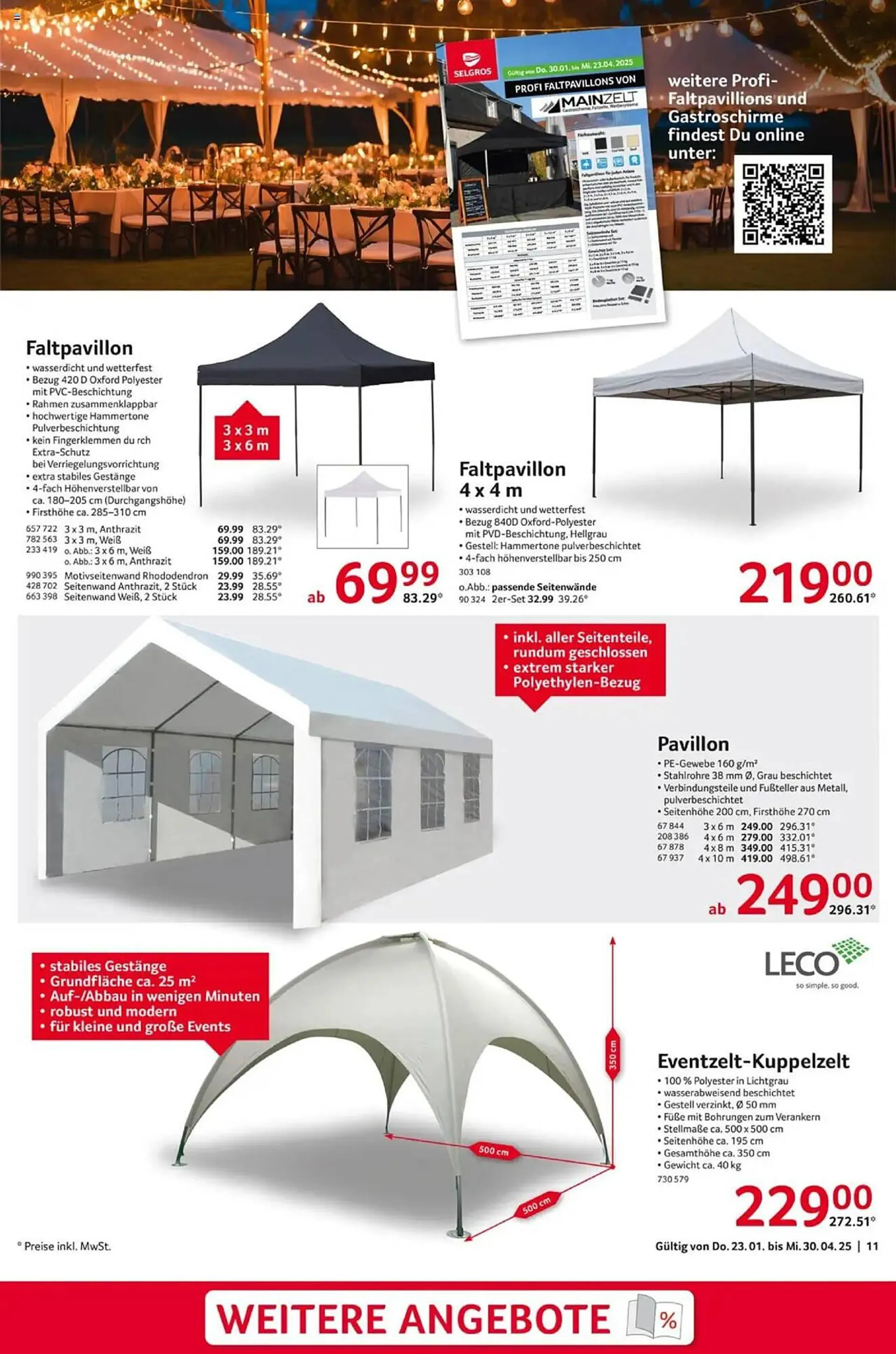 Selgros Prospekt von 23. Januar bis 30. April 2025 - Prospekt seite 11