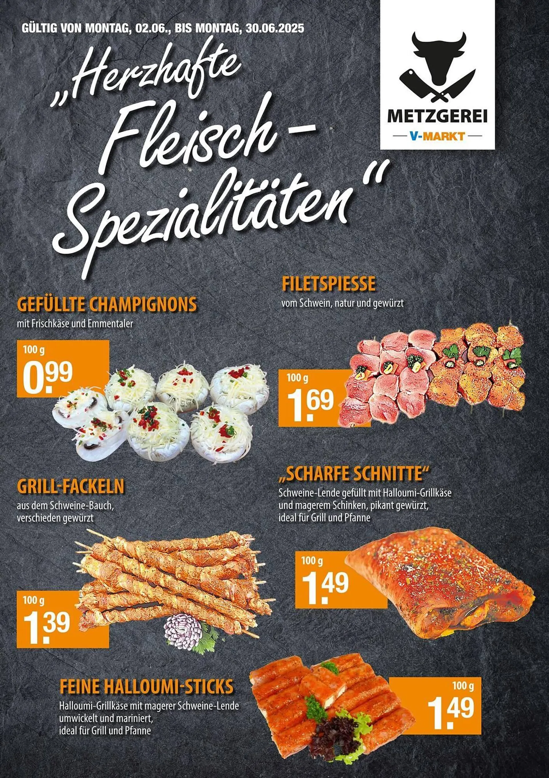 V Markt Prospekt von 1. Juni bis 30. Juni 2025 - Prospekt seite 1