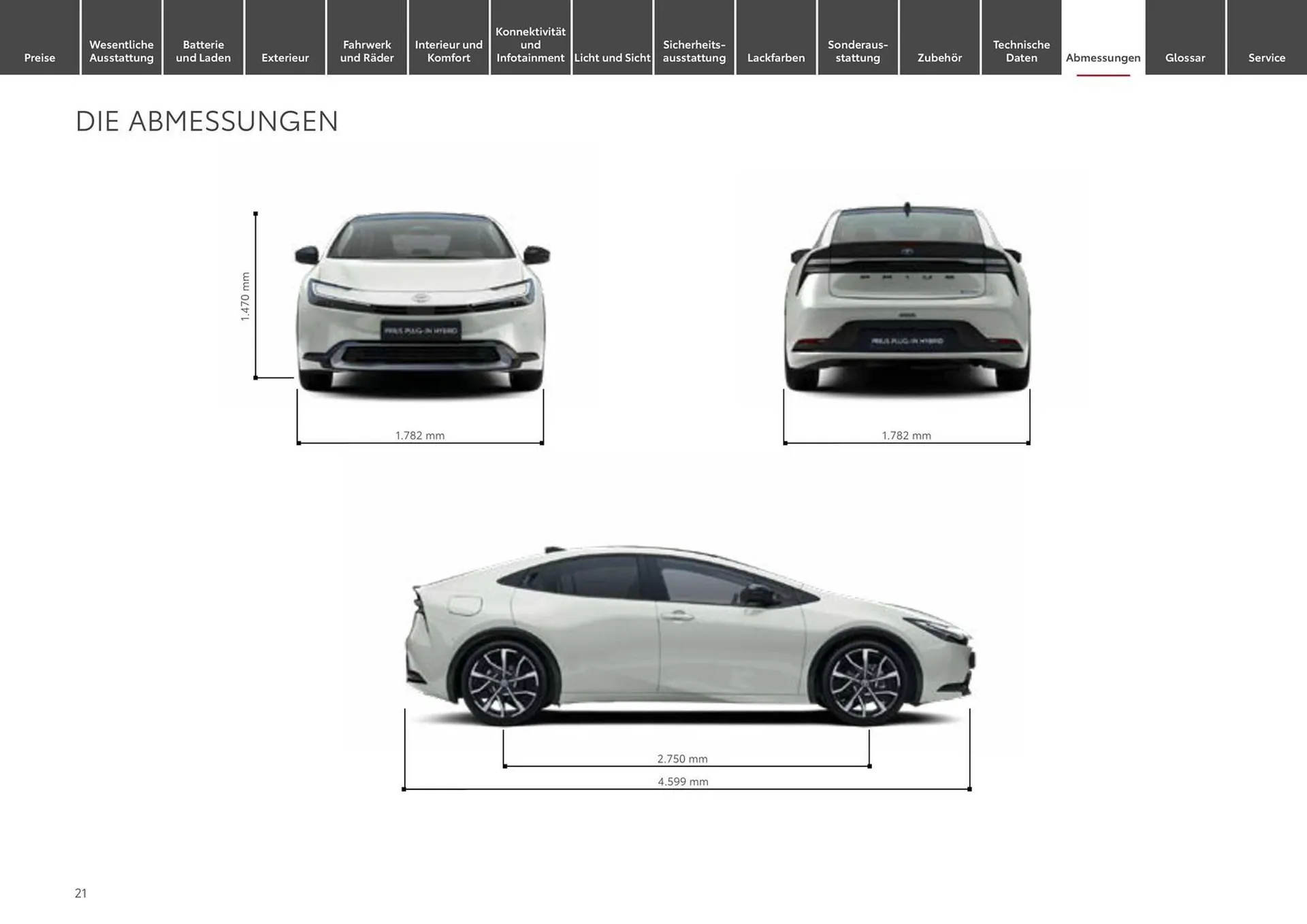 Toyota Prospekt von 7. Mai bis 7. Mai 2025 - Prospekt seite 21