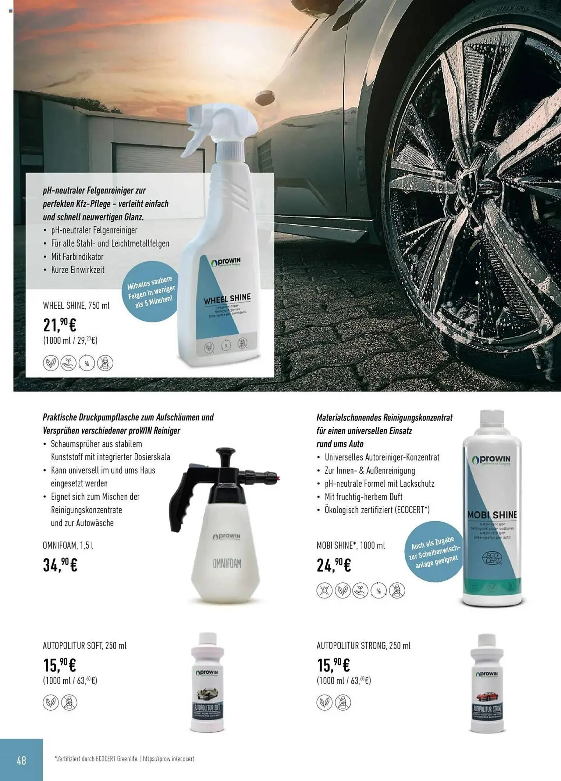 Prowin Prospekt von 1. Januar bis 30. Juni 2025 - Prospekt seite 48