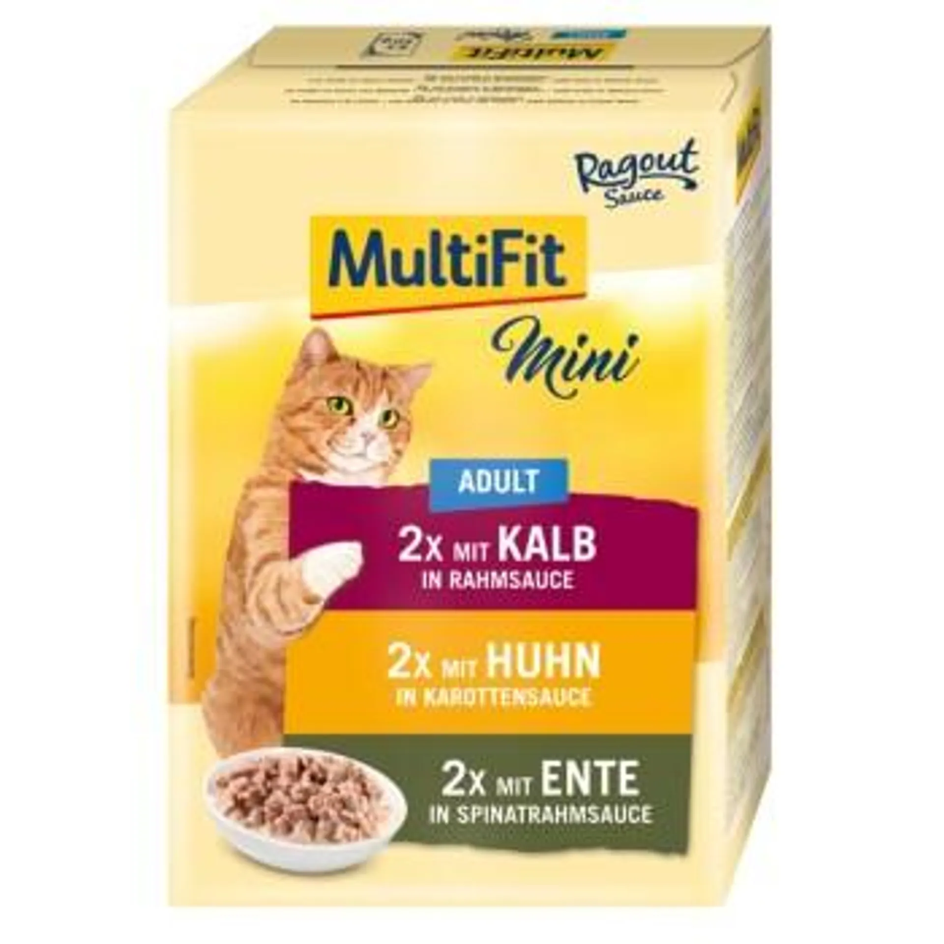 MultiFit Mini 6x50g Tasty Sauce