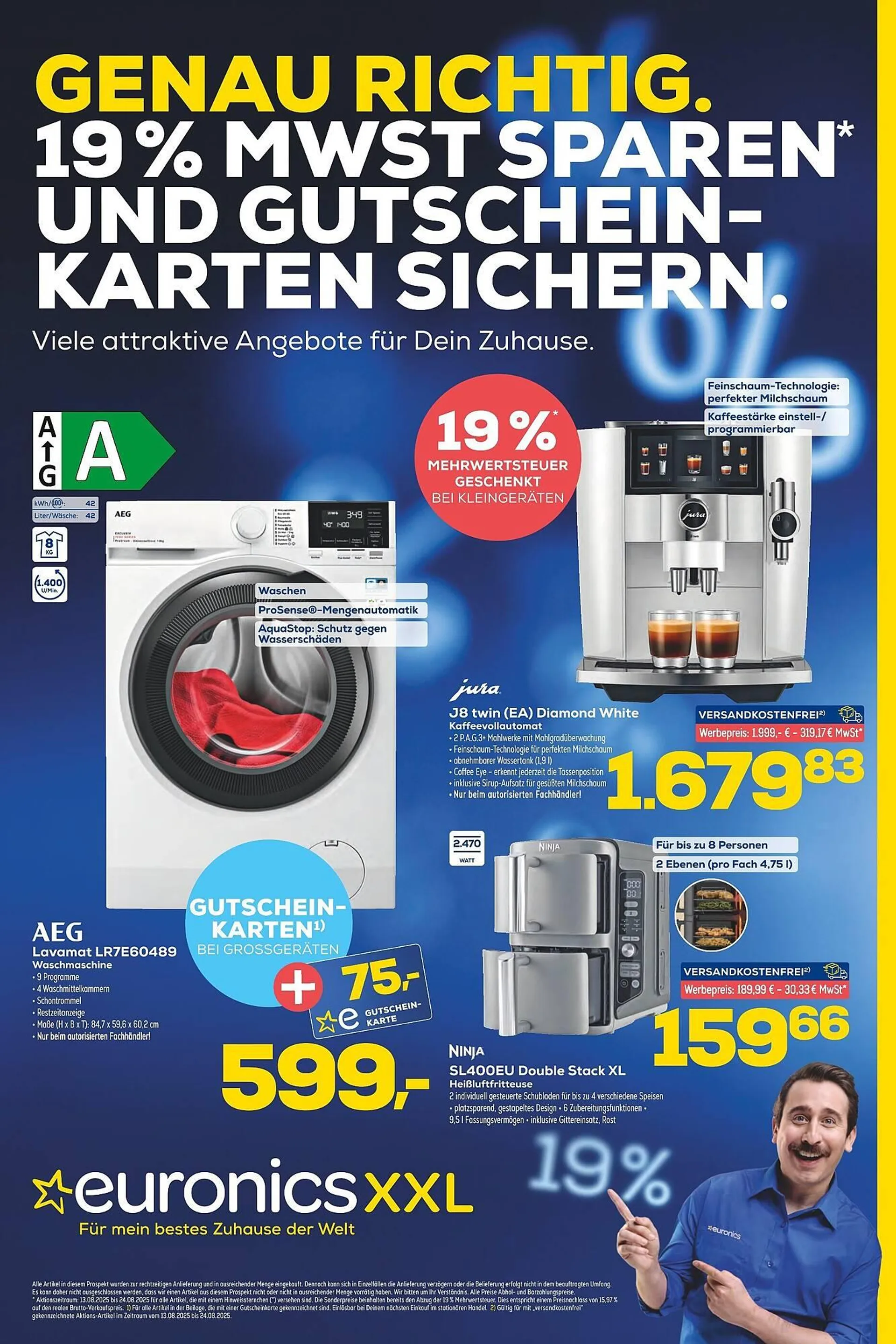 Euronics Prospekt von 13. August bis 24. August 2025 - Prospekt seite 1