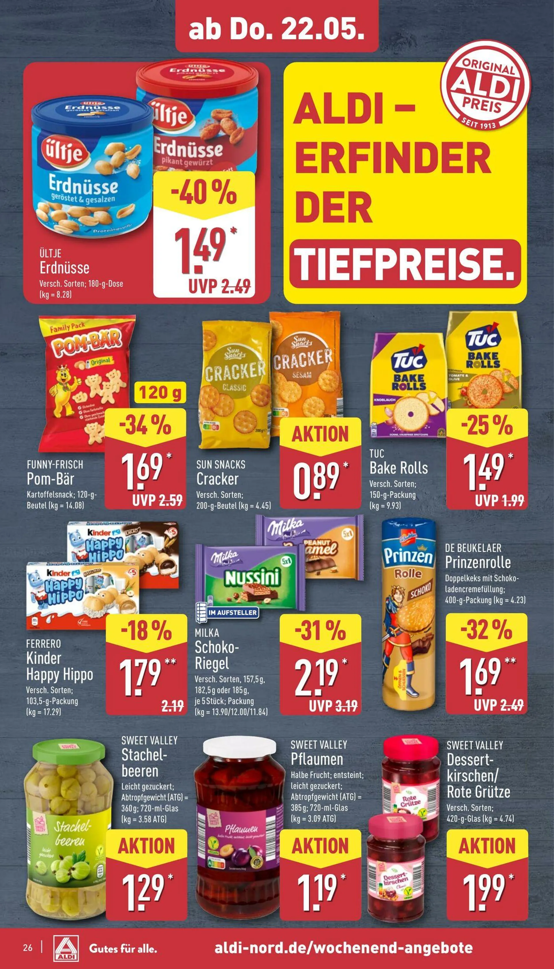 Aldi-Nord von 12. Mai bis 17. Mai 2025 - Prospekt seite 30