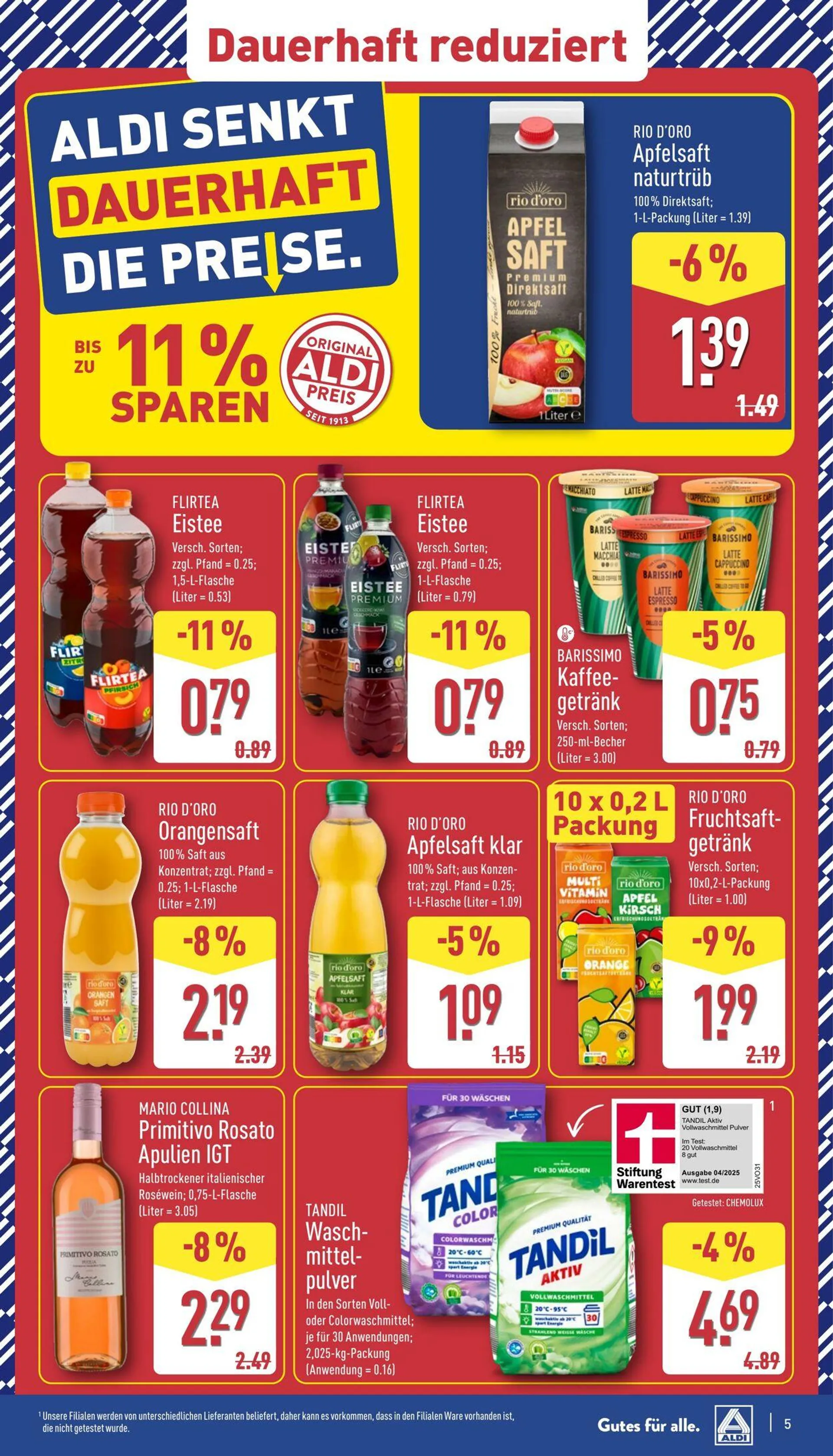 Aldi-Nord von 19. Mai bis 24. Mai 2025 - Prospekt seite 5