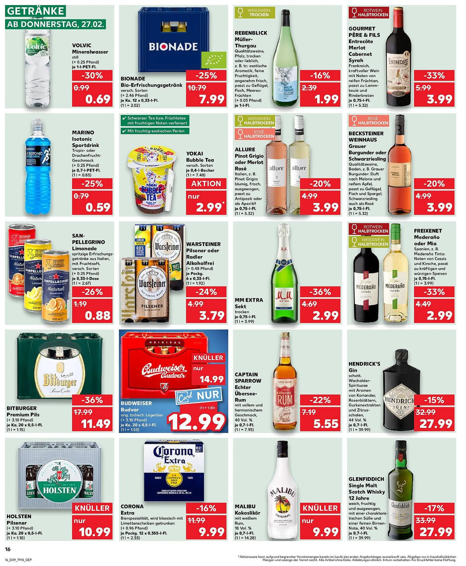 Kaufland Prospekt von 26. Februar bis 5. März 2025 - Prospekt seite 16