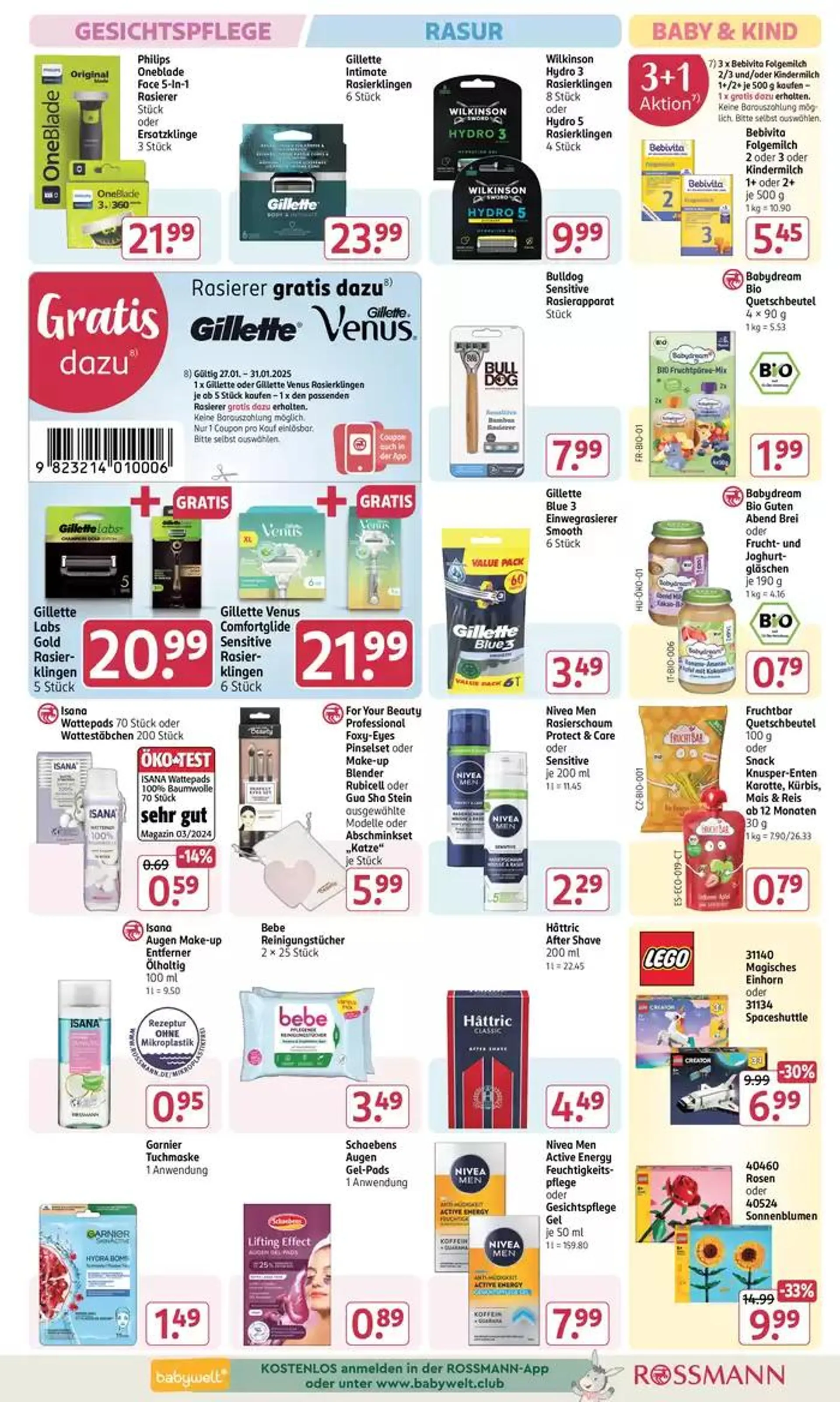 Rossmann katalog von 25. Januar bis 31. Januar 2025 - Prospekt seite 7