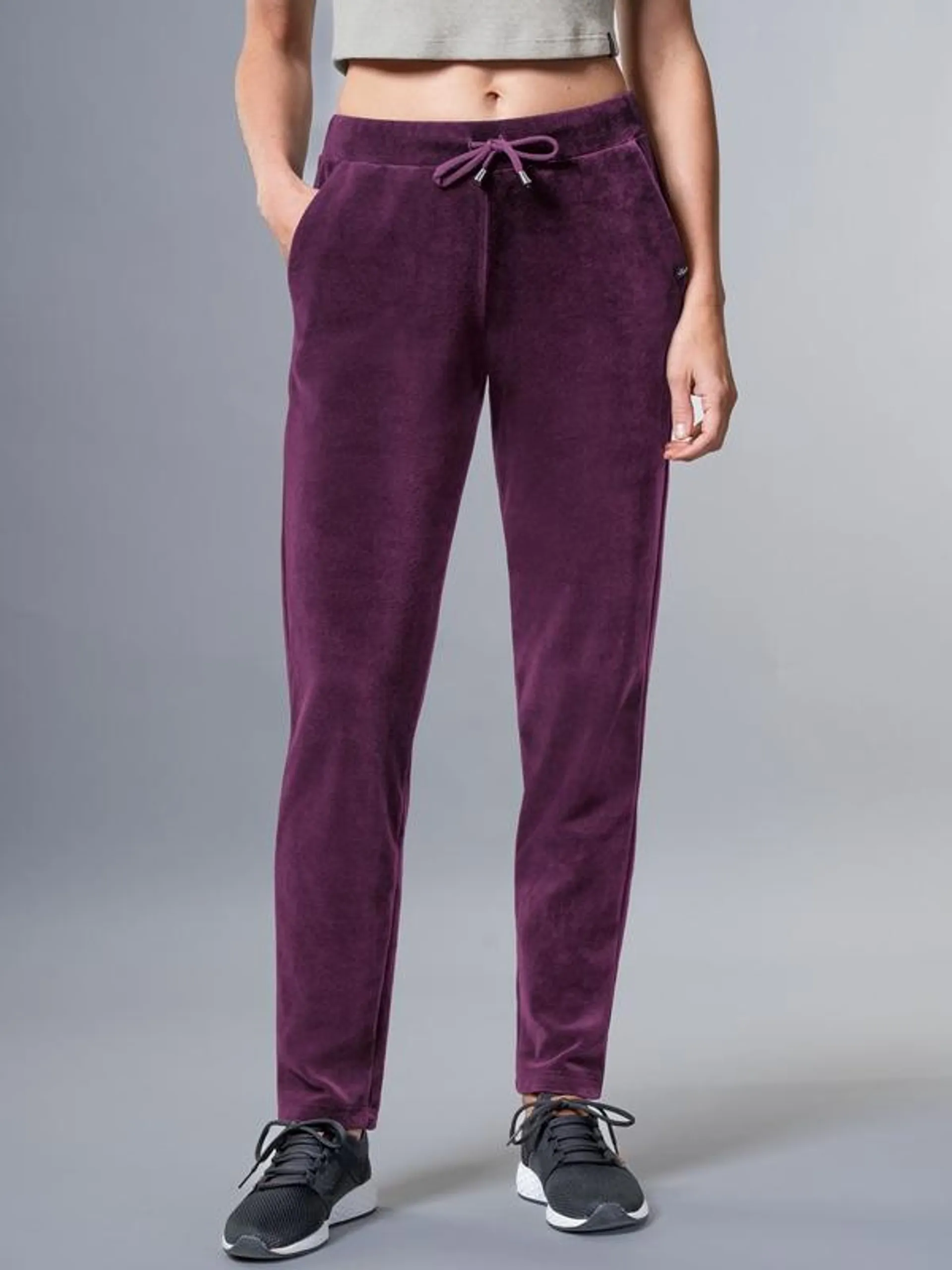 Nicki Hose Aubergine