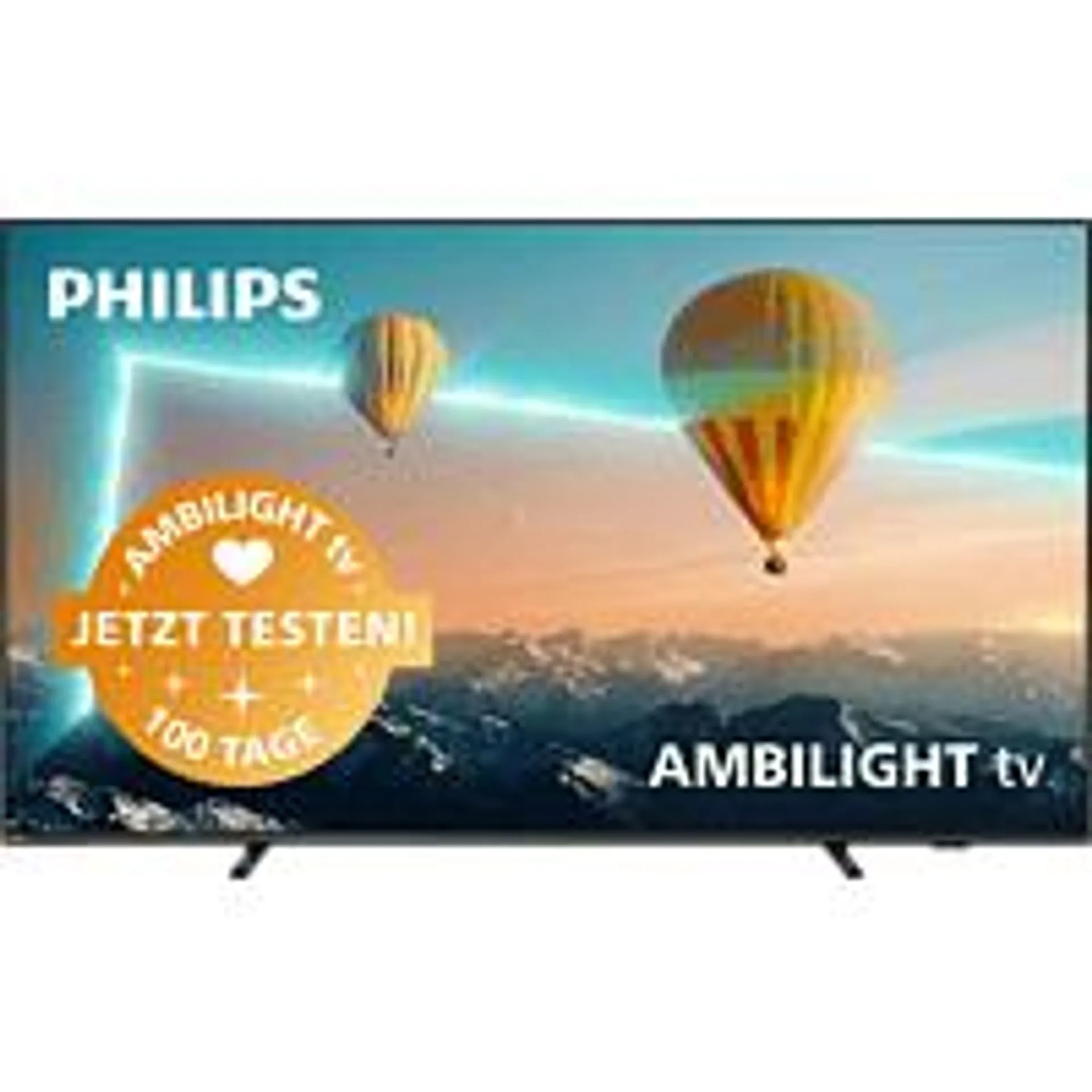 PHILIPS 55PUS8007/12 LED TV (Flat, 55 Zoll / 139 cm, UHD 4K, SMART TV, Ambilight, Android TV™ 11 (R))