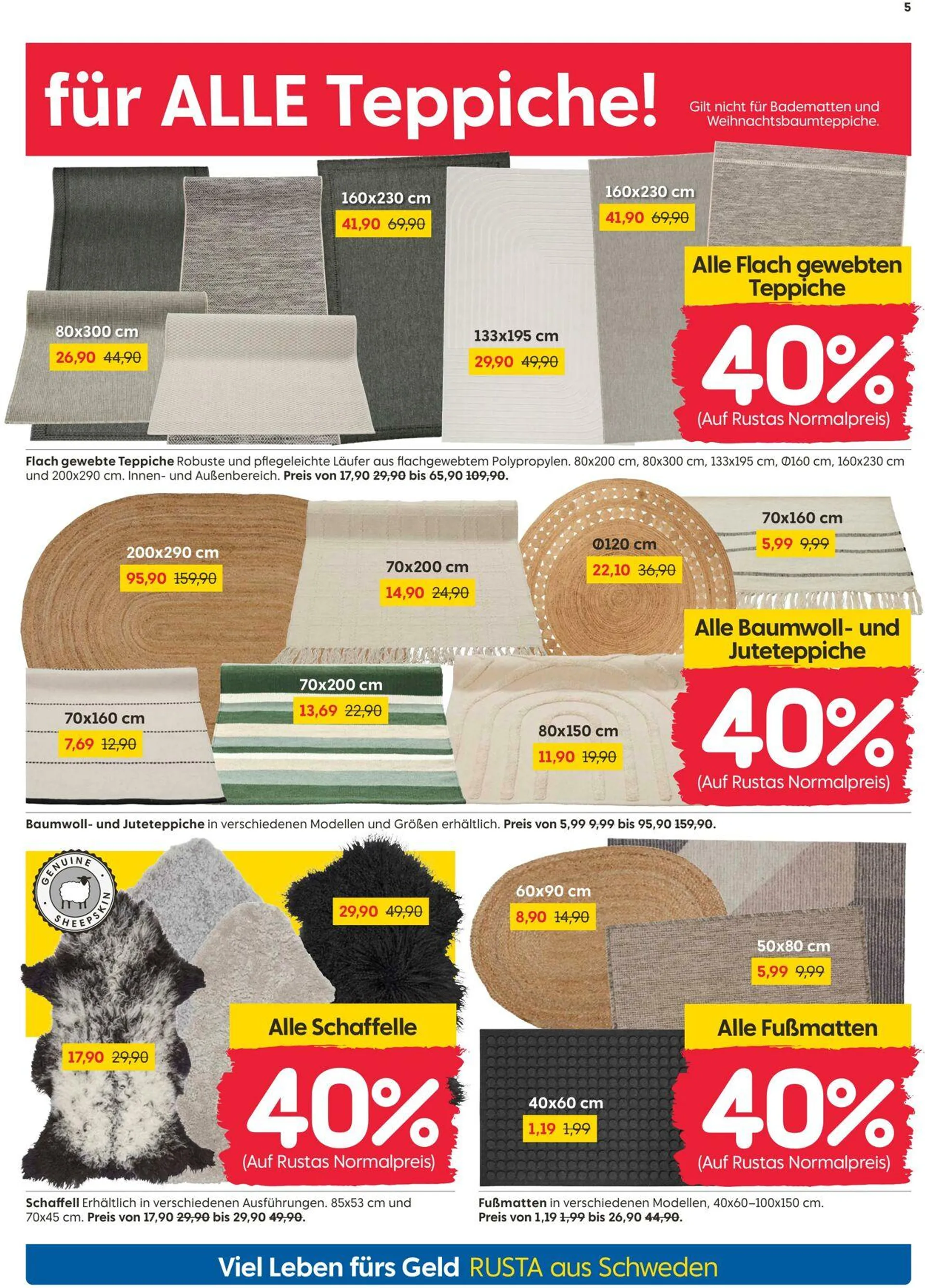 Rusta Aktueller Prospekt von 19. Oktober bis 25. Oktober 2024 - Prospekt seite 5