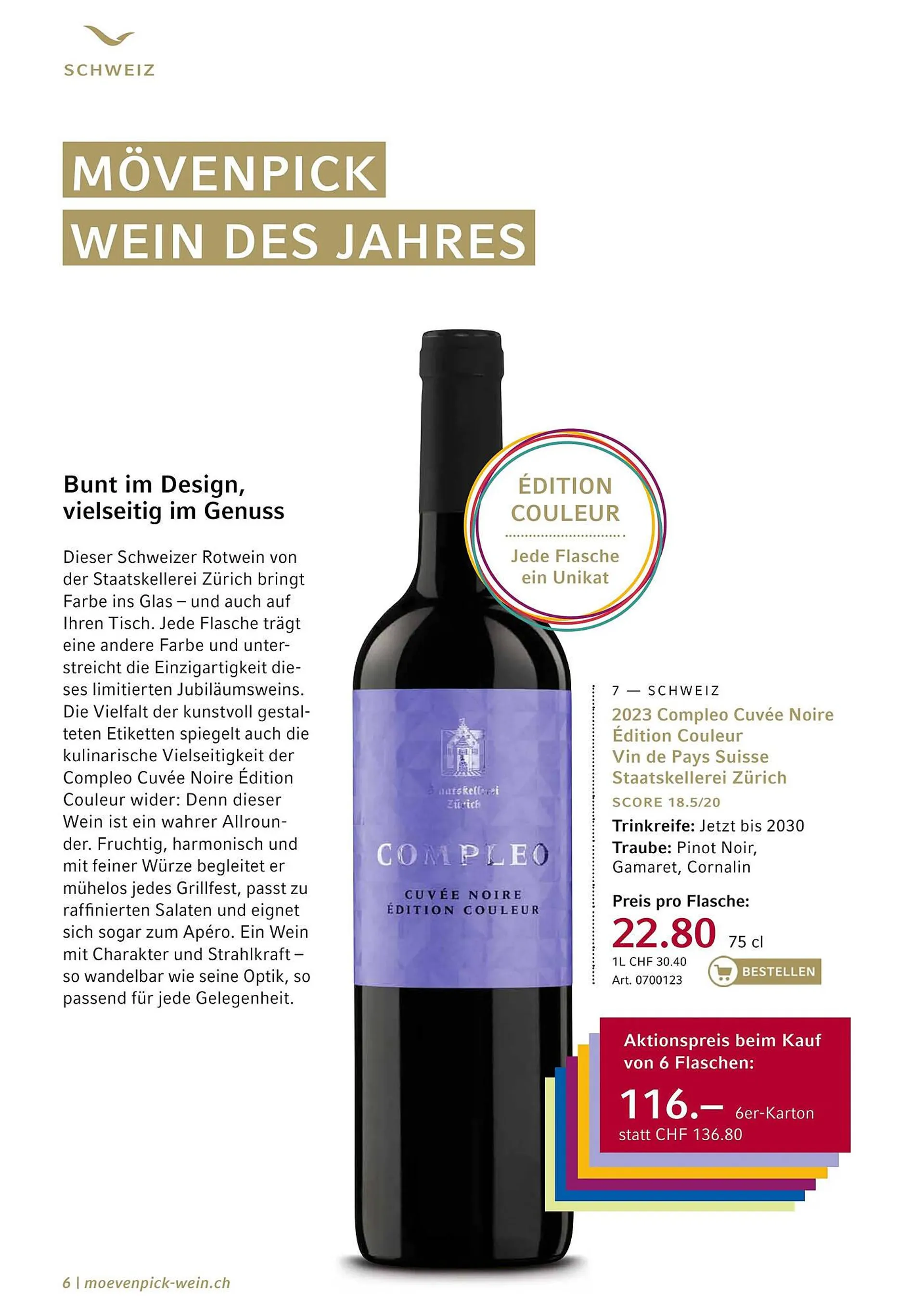 Mövenpick Wein Prospekt von 14. Mai bis 24. Mai 2025 - Prospekt seite 6