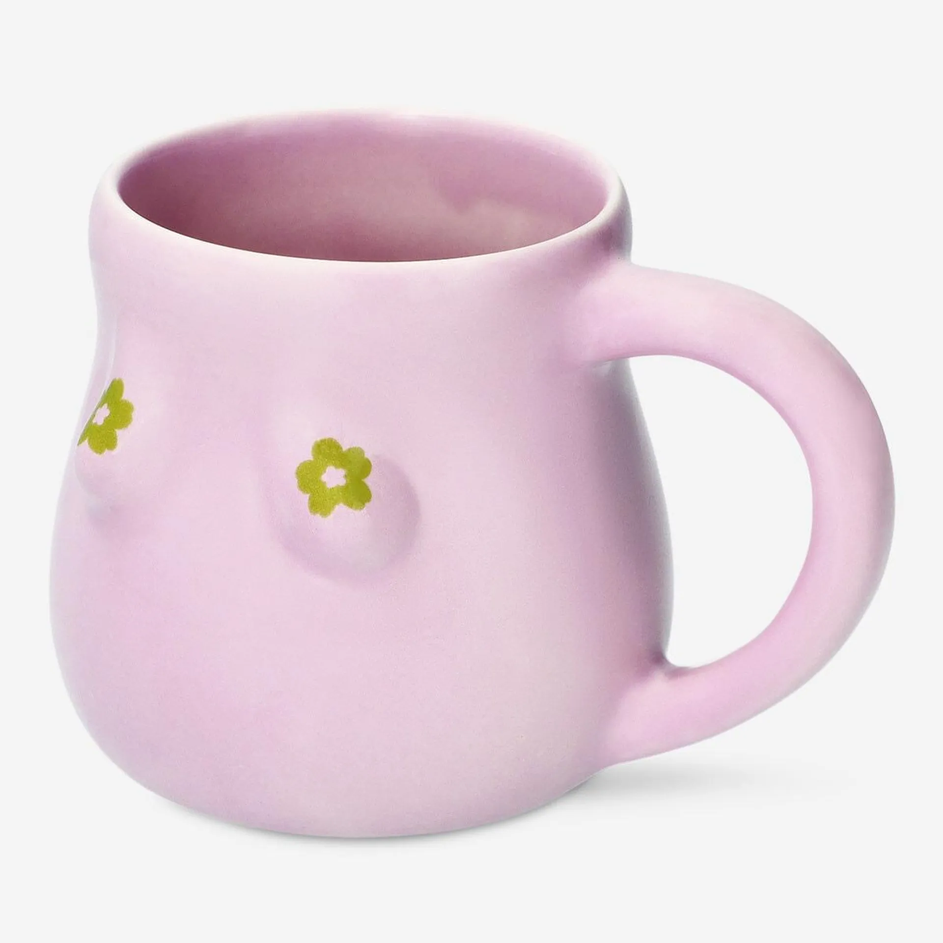 Pink mug with boobs - 360 ml