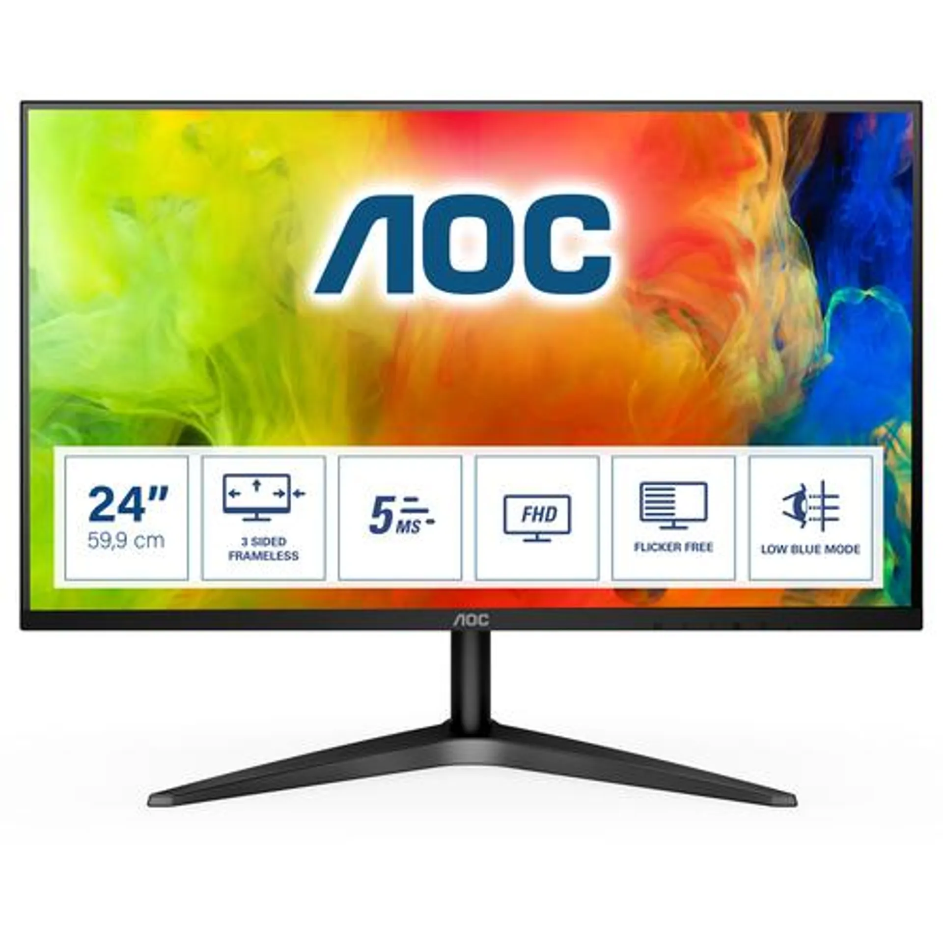 59,9cm (23.6") AOC 24B1H Full HD Monitor