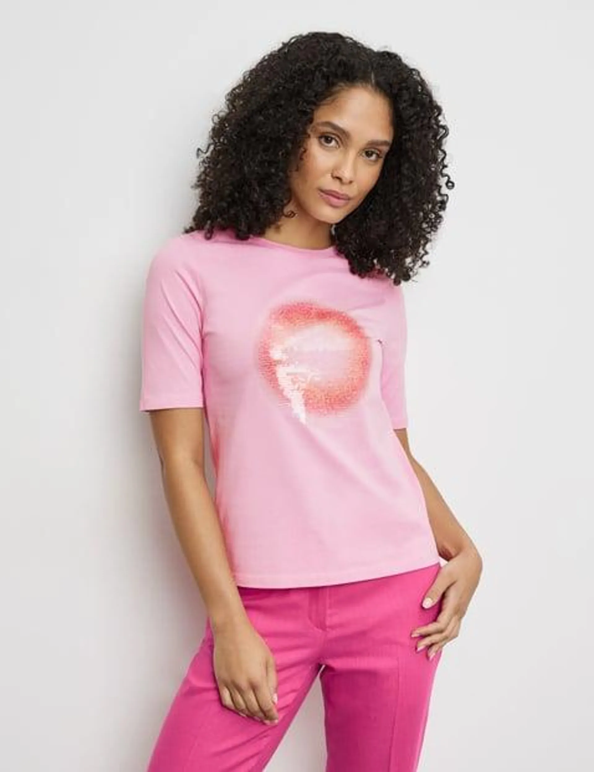 Duurzaam T-shirt met pailletjes