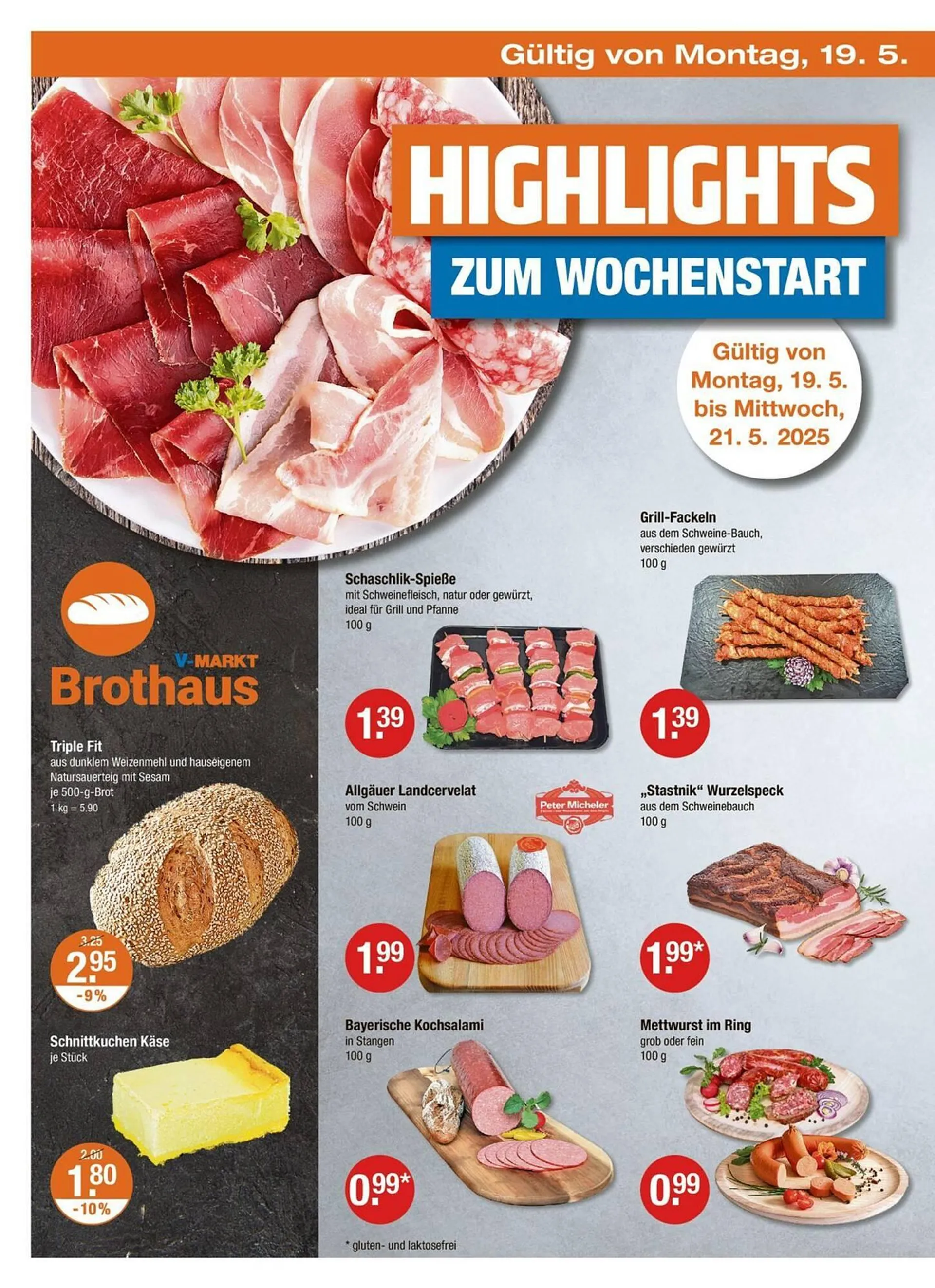 V Markt Prospekt von 15. Mai bis 21. Mai 2025 - Prospekt seite 22