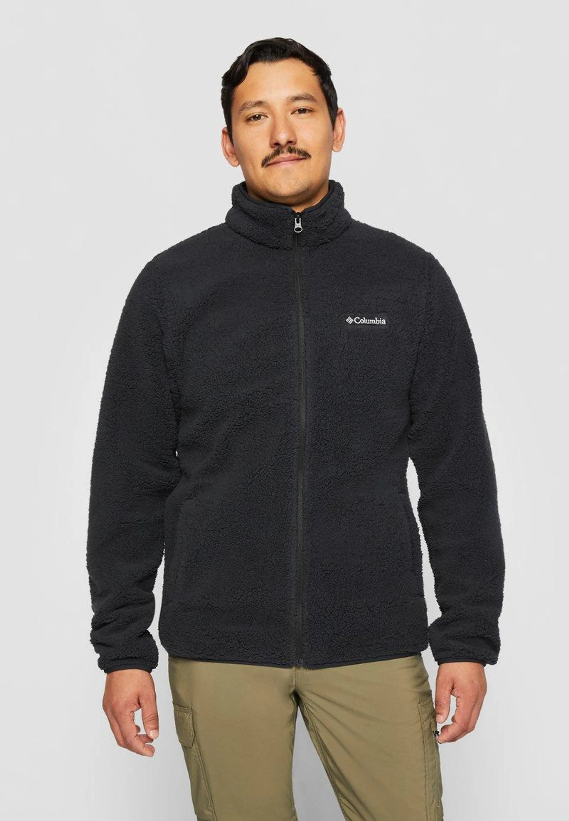 RUGGED RIDGE™ III SHERPA FULL ZIP - Fleece jacket - black