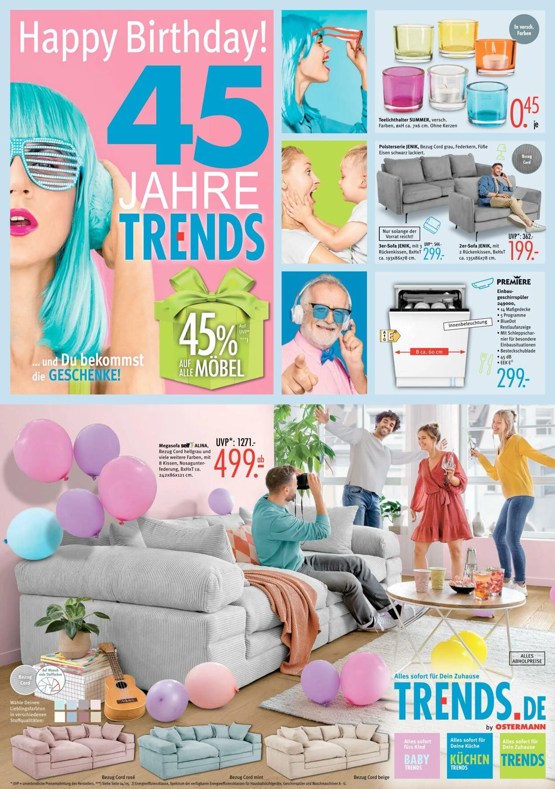 Trends Aktueller Prospekt von 23. August bis 19. September 2025 - Prospekt seite 1