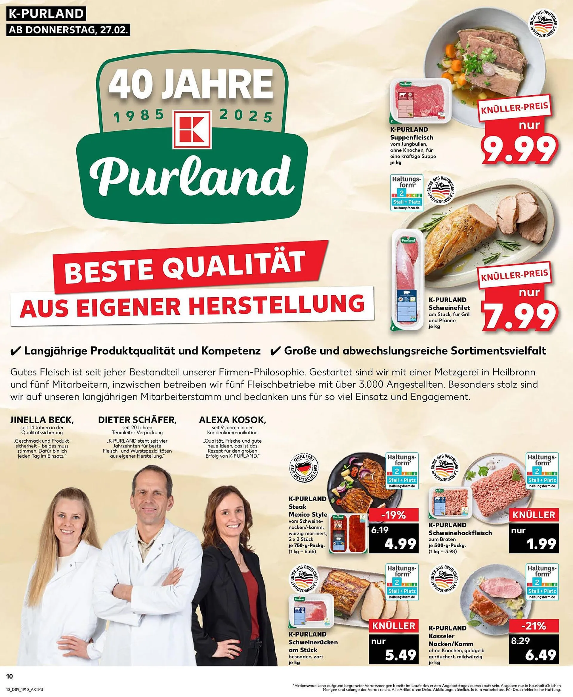 Kaufland Prospekt von 26. Februar bis 5. März 2025 - Prospekt seite 10