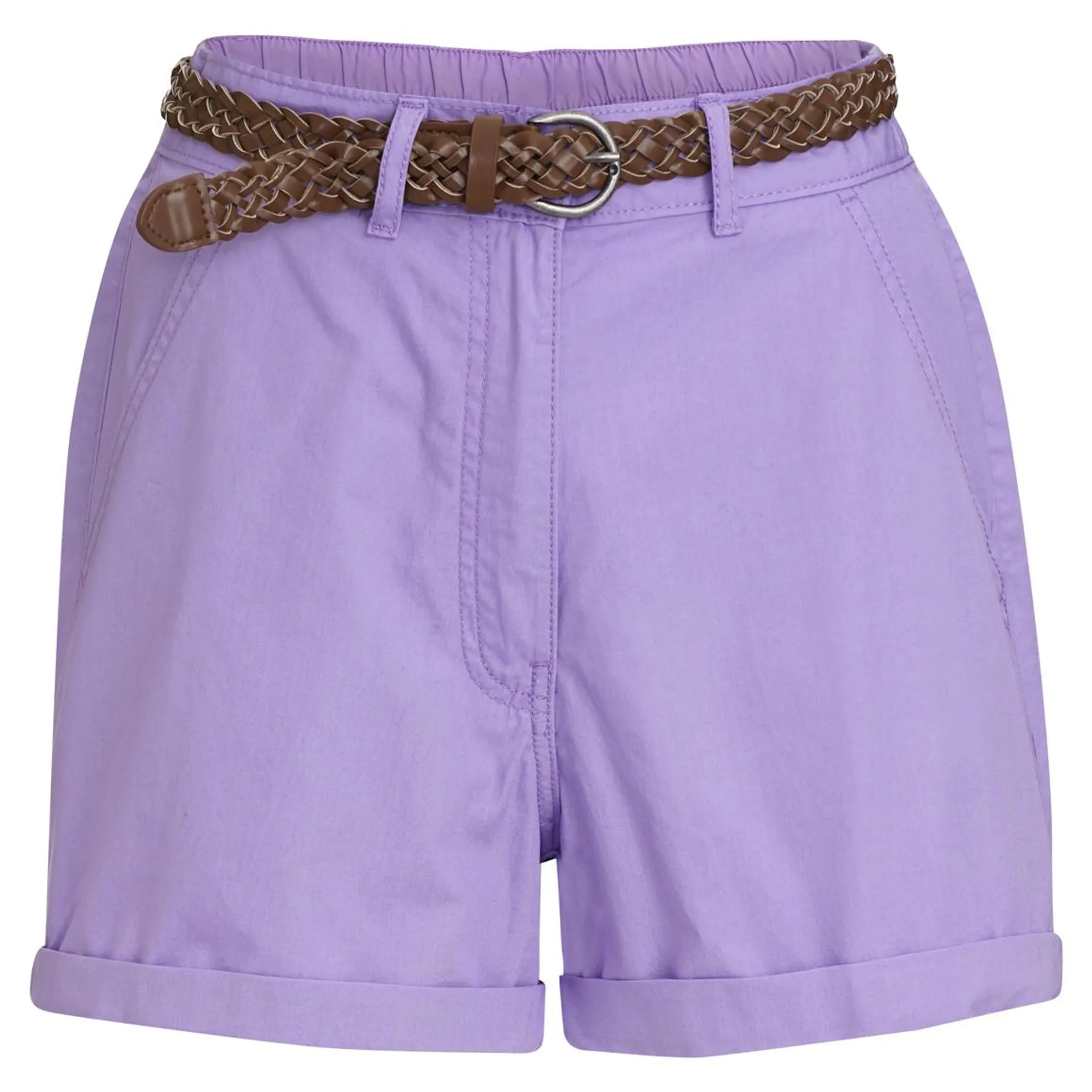 Damen Chinoshorts mit Gürtel