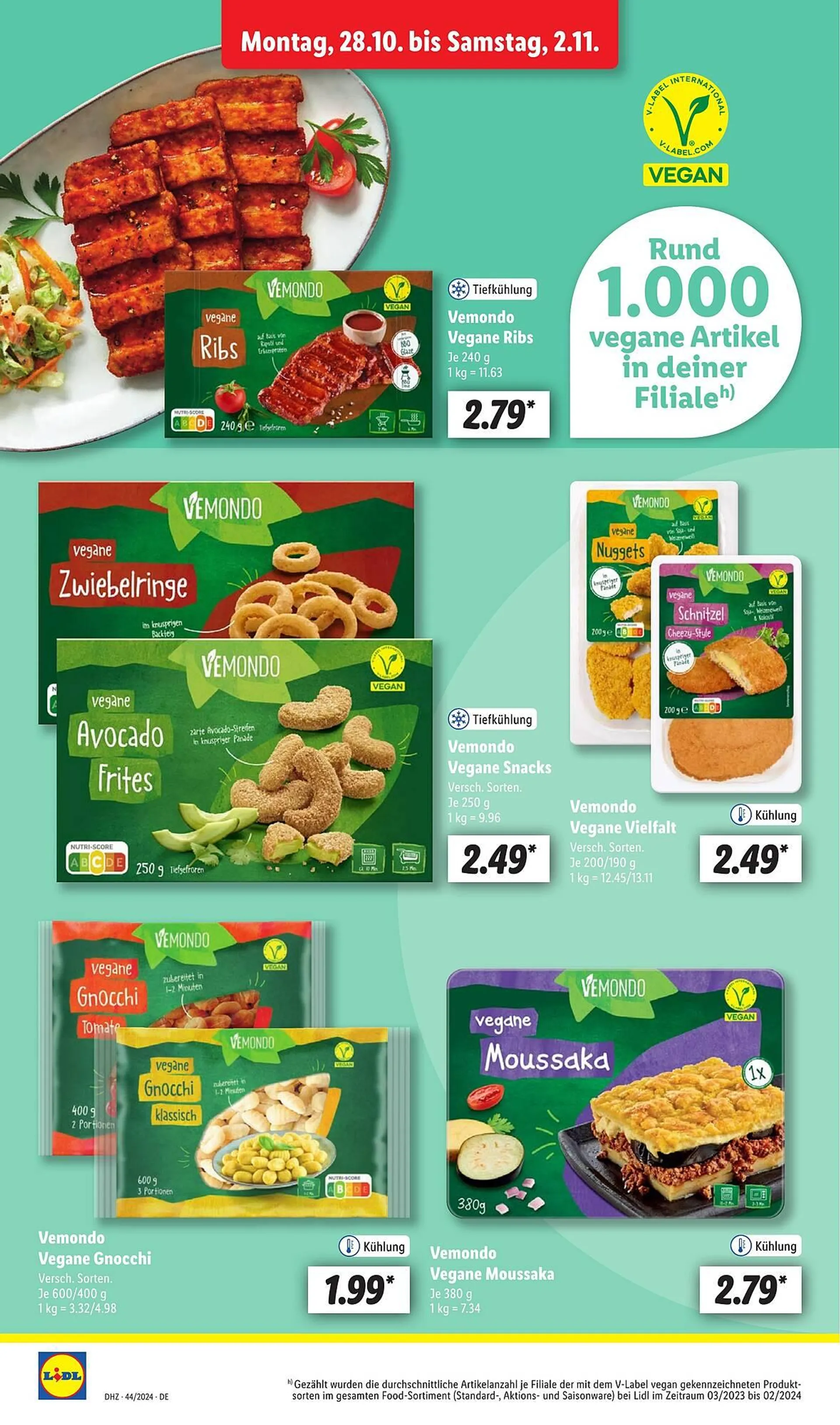 Lidl Prospekt von 28. Oktober bis 2. November 2024 - Prospekt seite 4