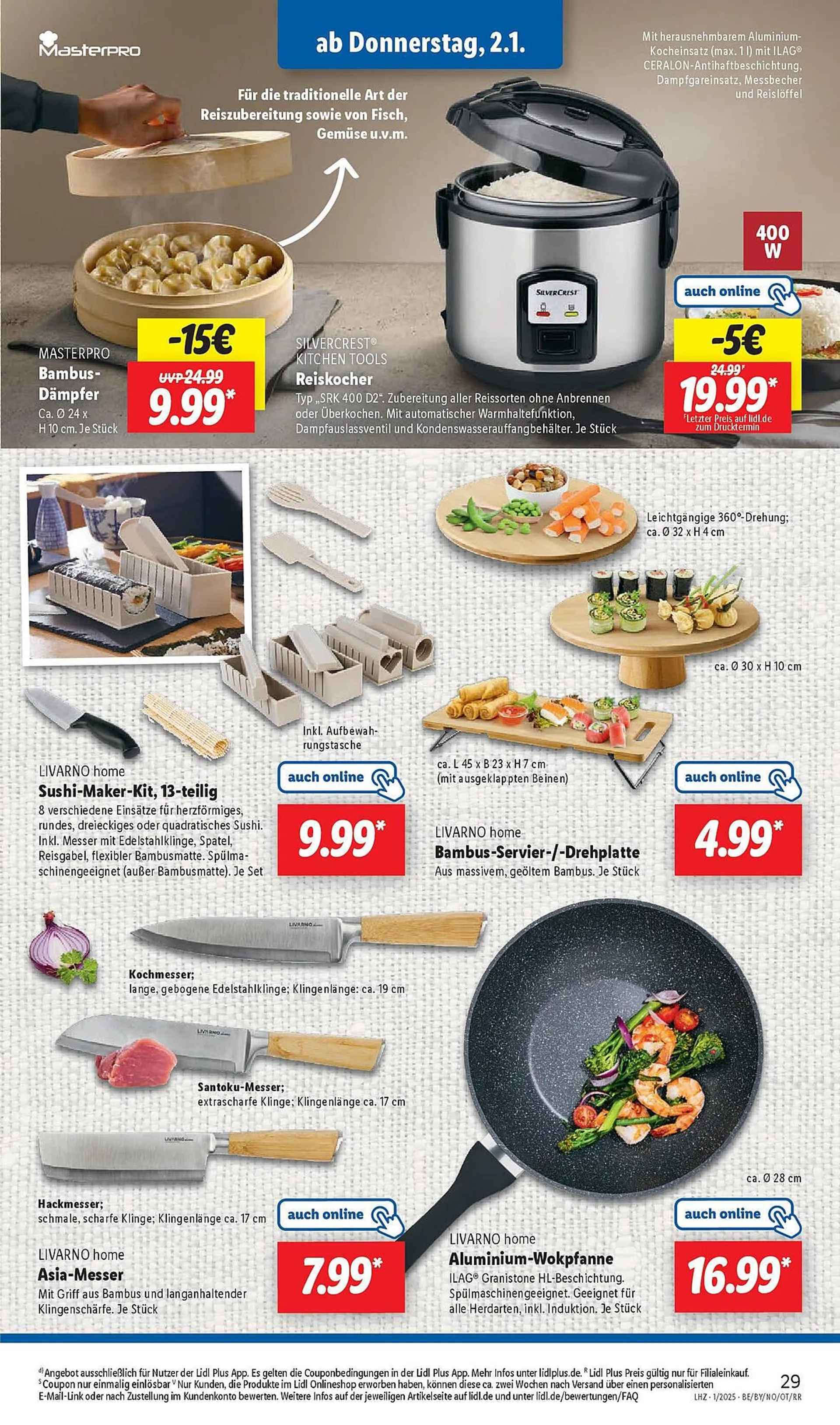 Lidl Prospekt von 30. Dezember bis 4. Januar 2026 - Prospekt seite 29