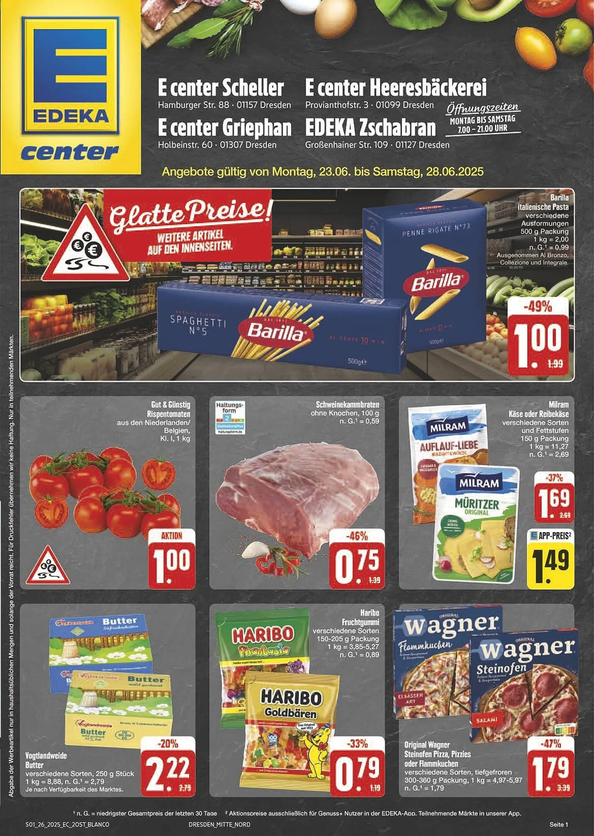 E-Center Prospekt von 23. Juni bis 28. Juni 2025 - Prospekt seite 1