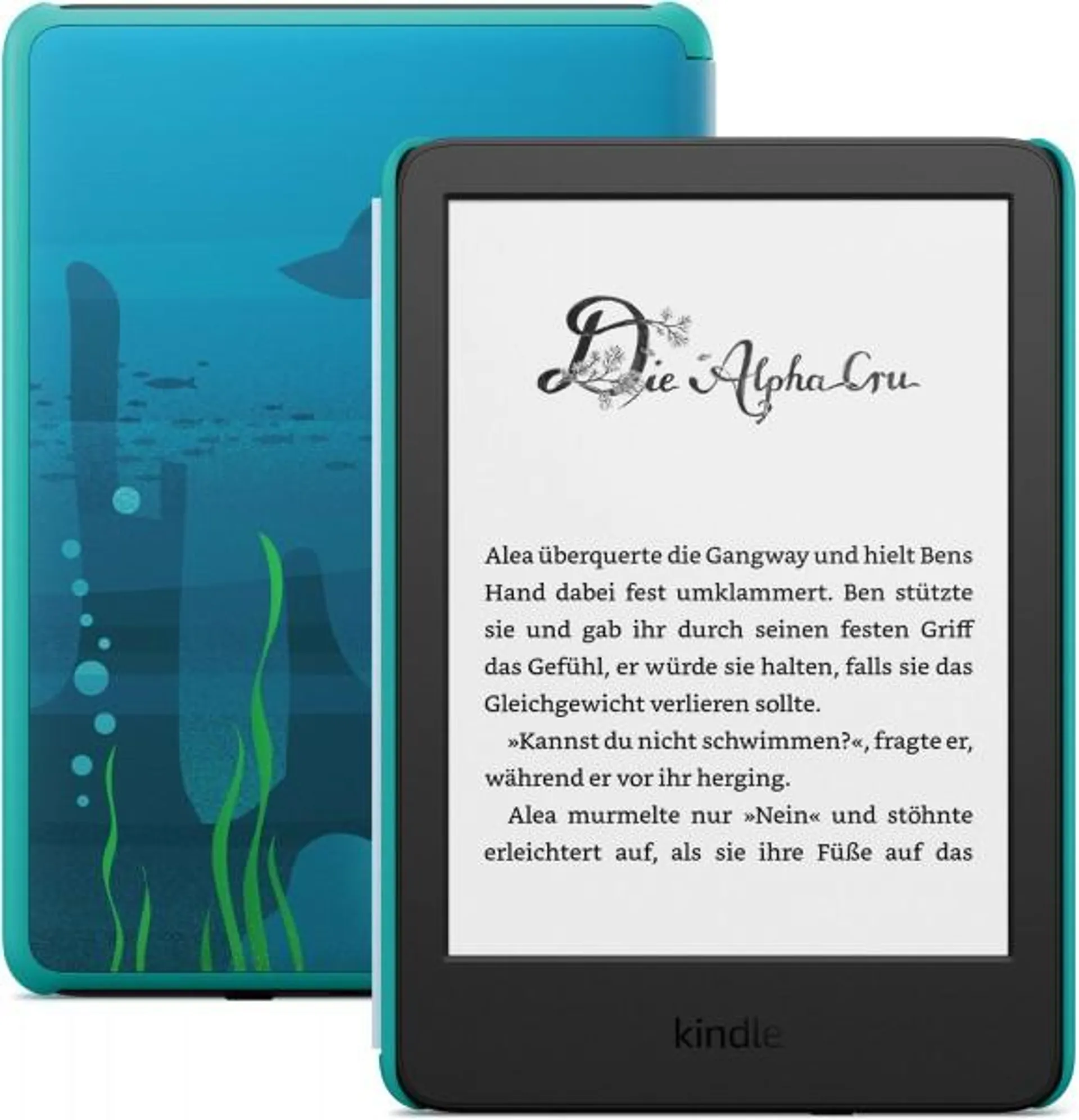 Amazon Kindle Kids Edition (16GB) E-Book Reader Ozeanentdecker Design