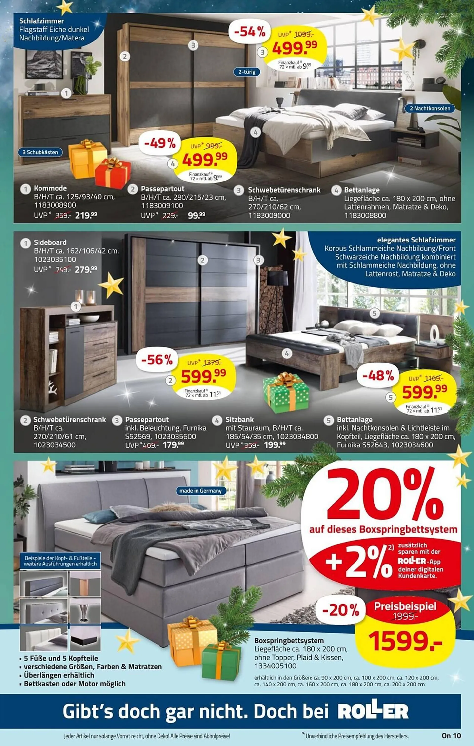 ROLLER Prospekt von 8. Dezember bis 21. Dezember 2024 - Prospekt seite 13
