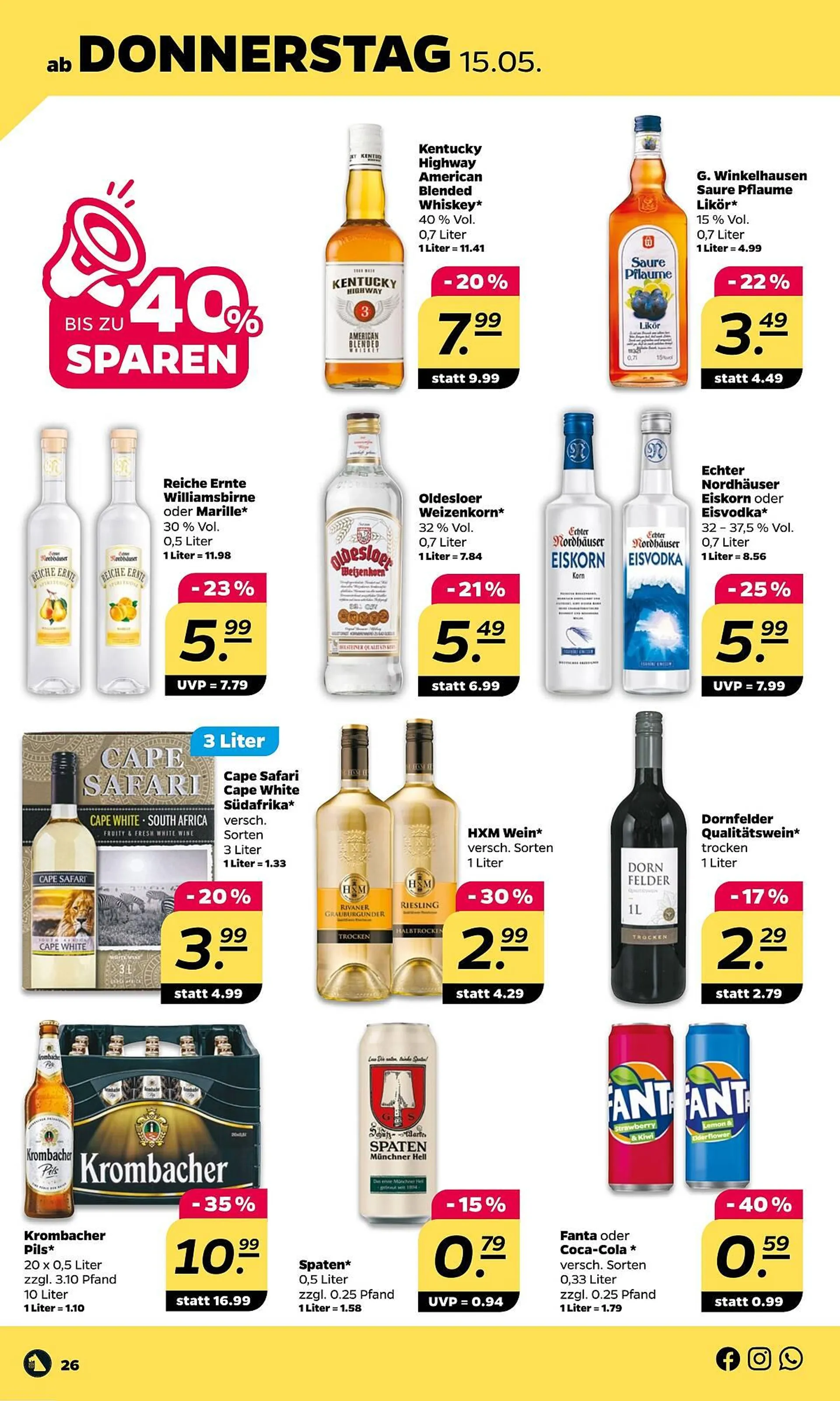 NETTO Prospekt von 12. Mai bis 17. Mai 2025 - Prospekt seite 26