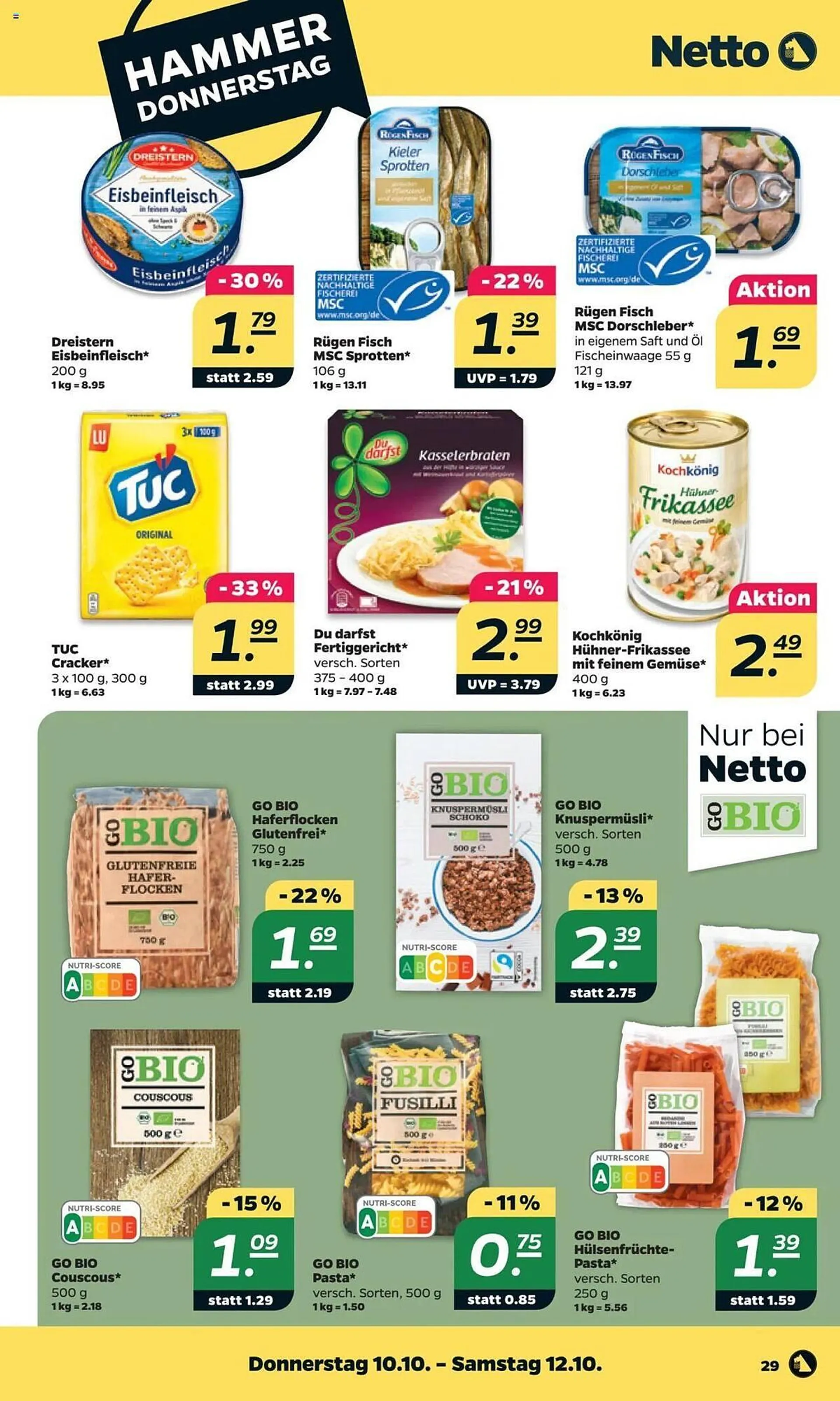 NETTO Prospekt von 7. Oktober bis 12. Oktober 2024 - Prospekt seite 33