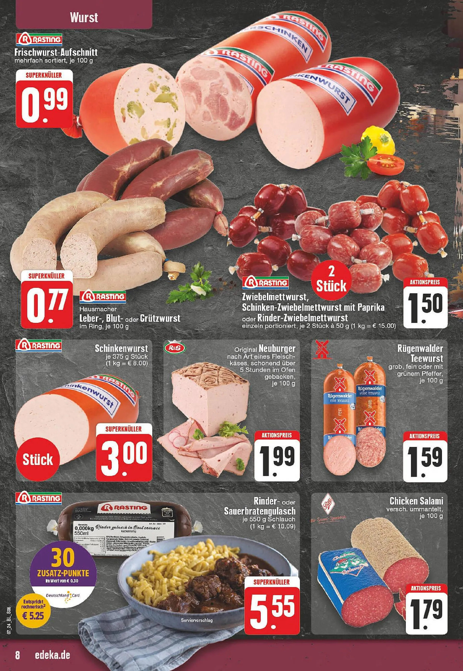 Edeka Prospekt von 11. Februar bis 17. Februar 2024 - Prospekt seite 8