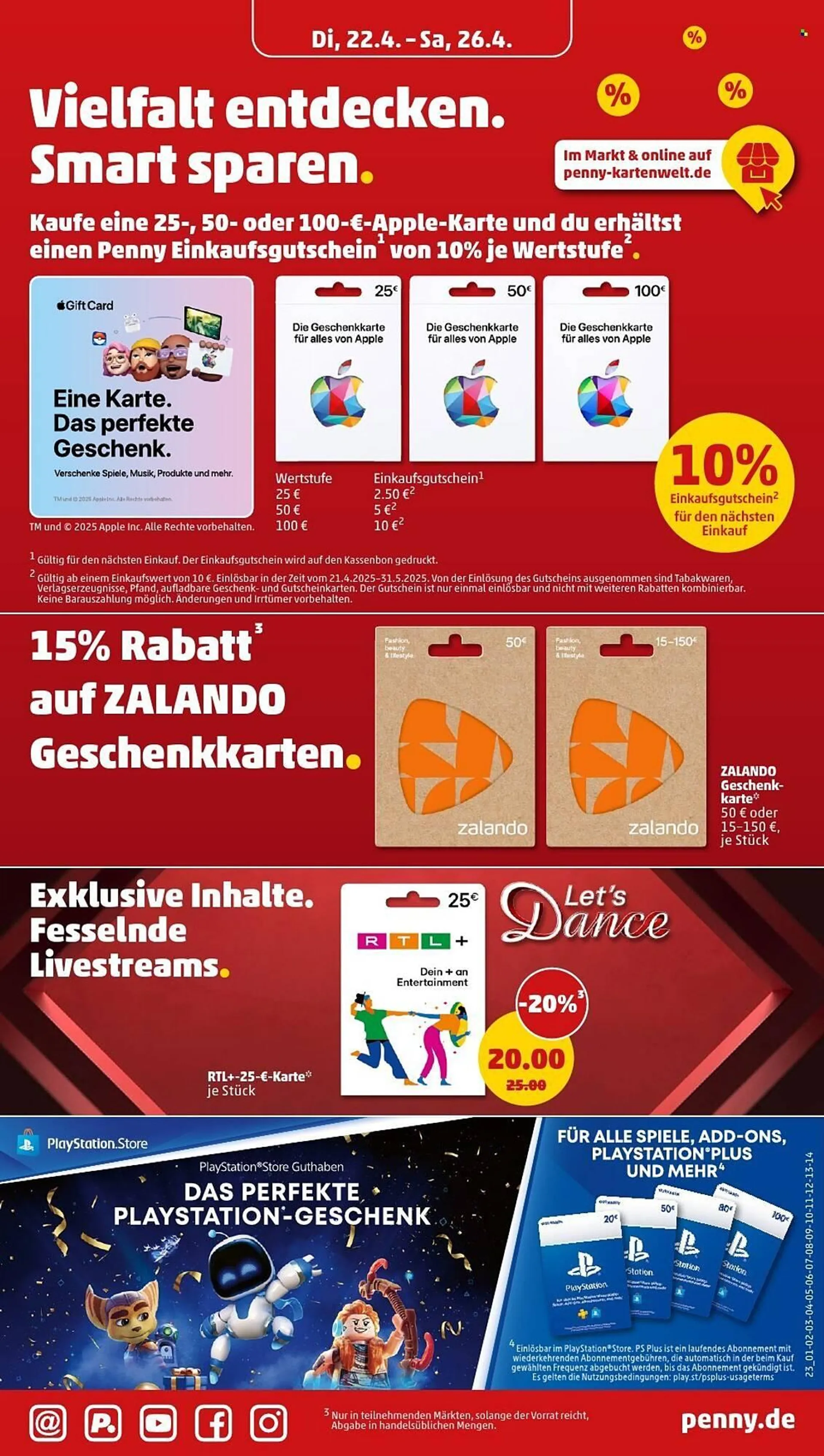 PENNY Prospekt von 22. April bis 26. April 2025 - Prospekt seite 23