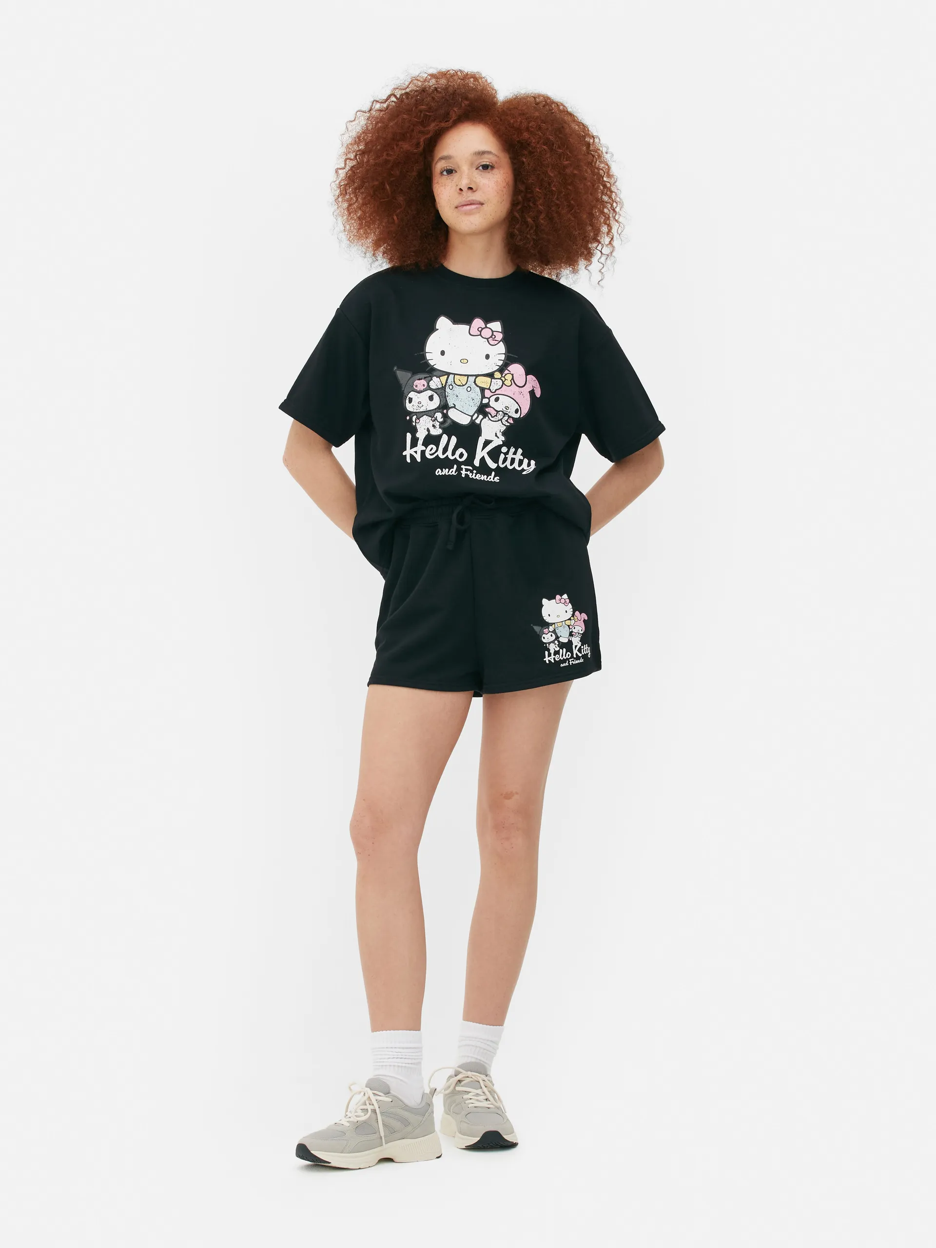 „Hello Kitty and Friends“ Shorts mit Kordelzug