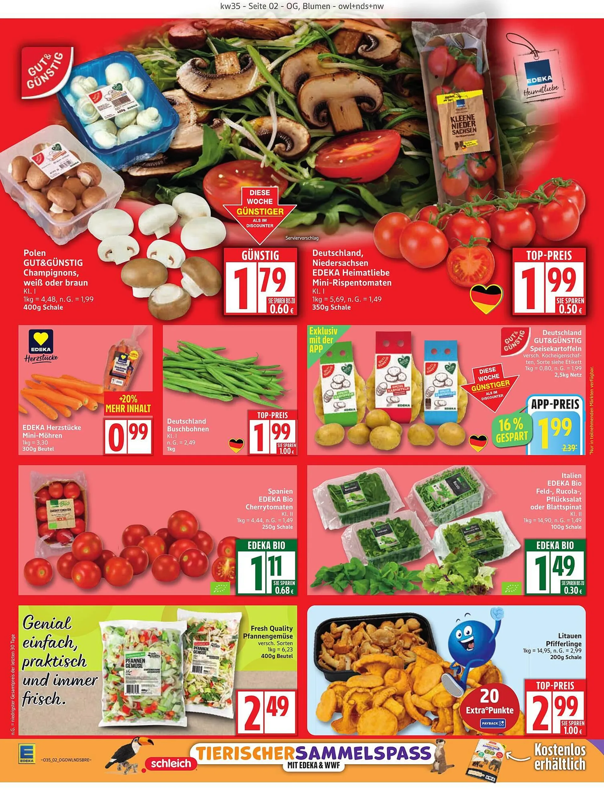 Edeka Prospekt von 25. August bis 30. August 2025 - Prospekt seite 2
