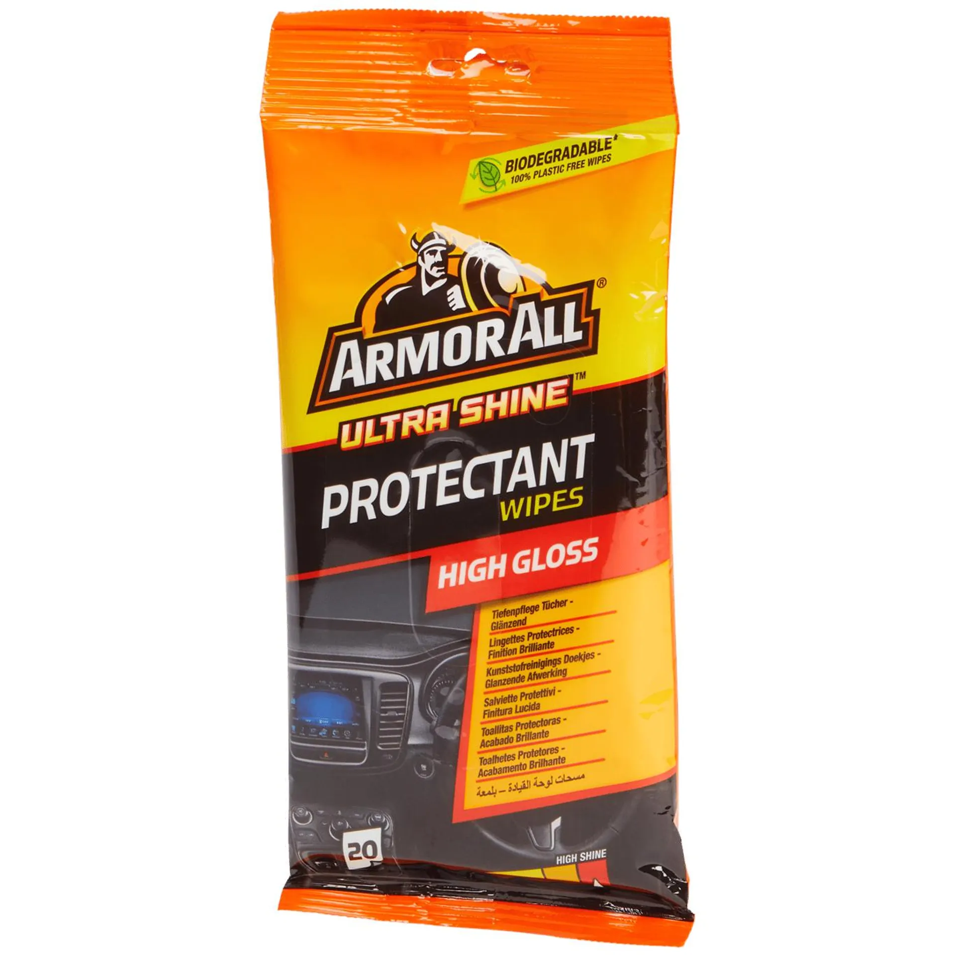 Lingettes nettoyantes protection UV ArmorAll