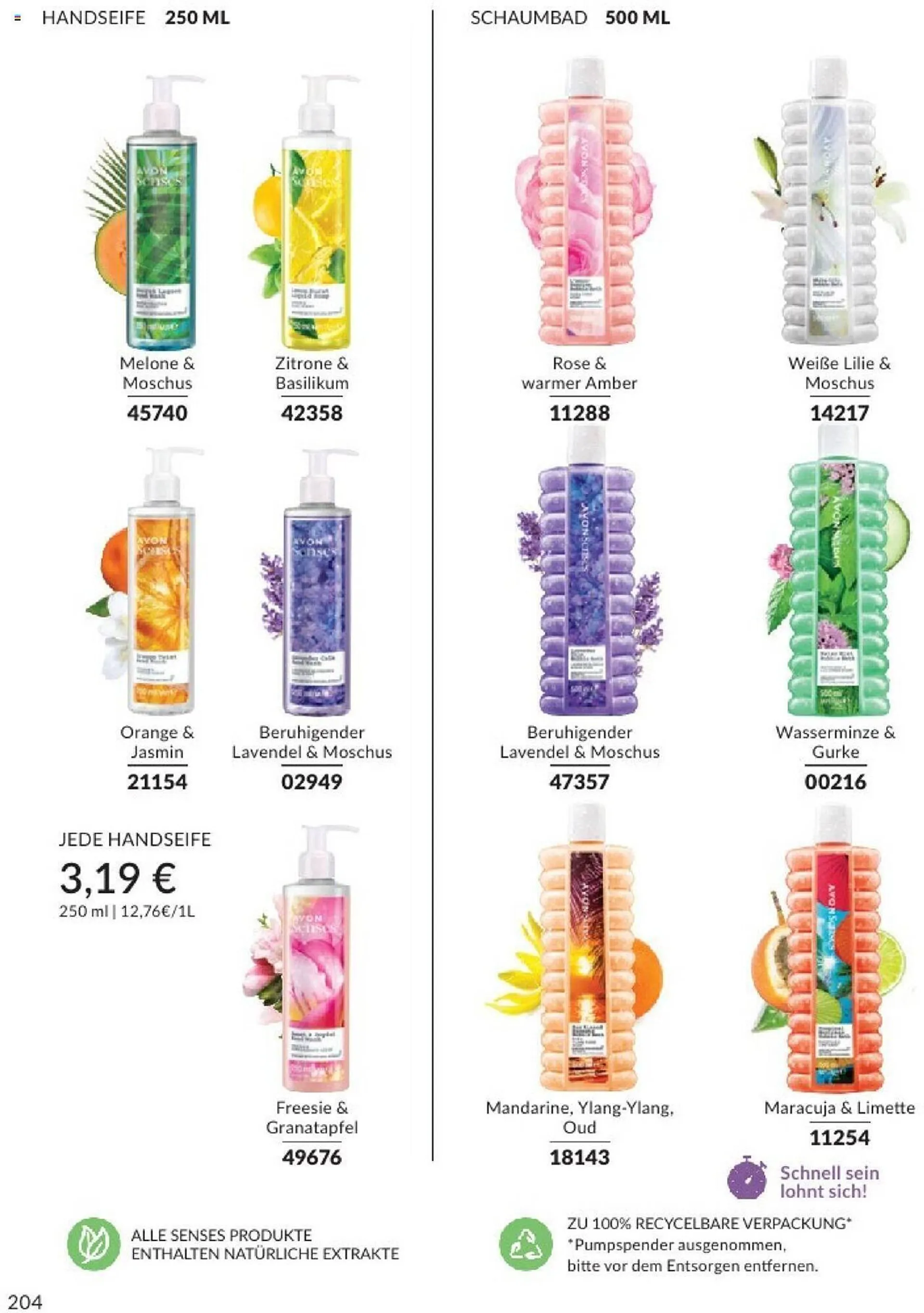 Avon Prospekt von 1. Oktober bis 31. Oktober 2024 - Prospekt seite 206