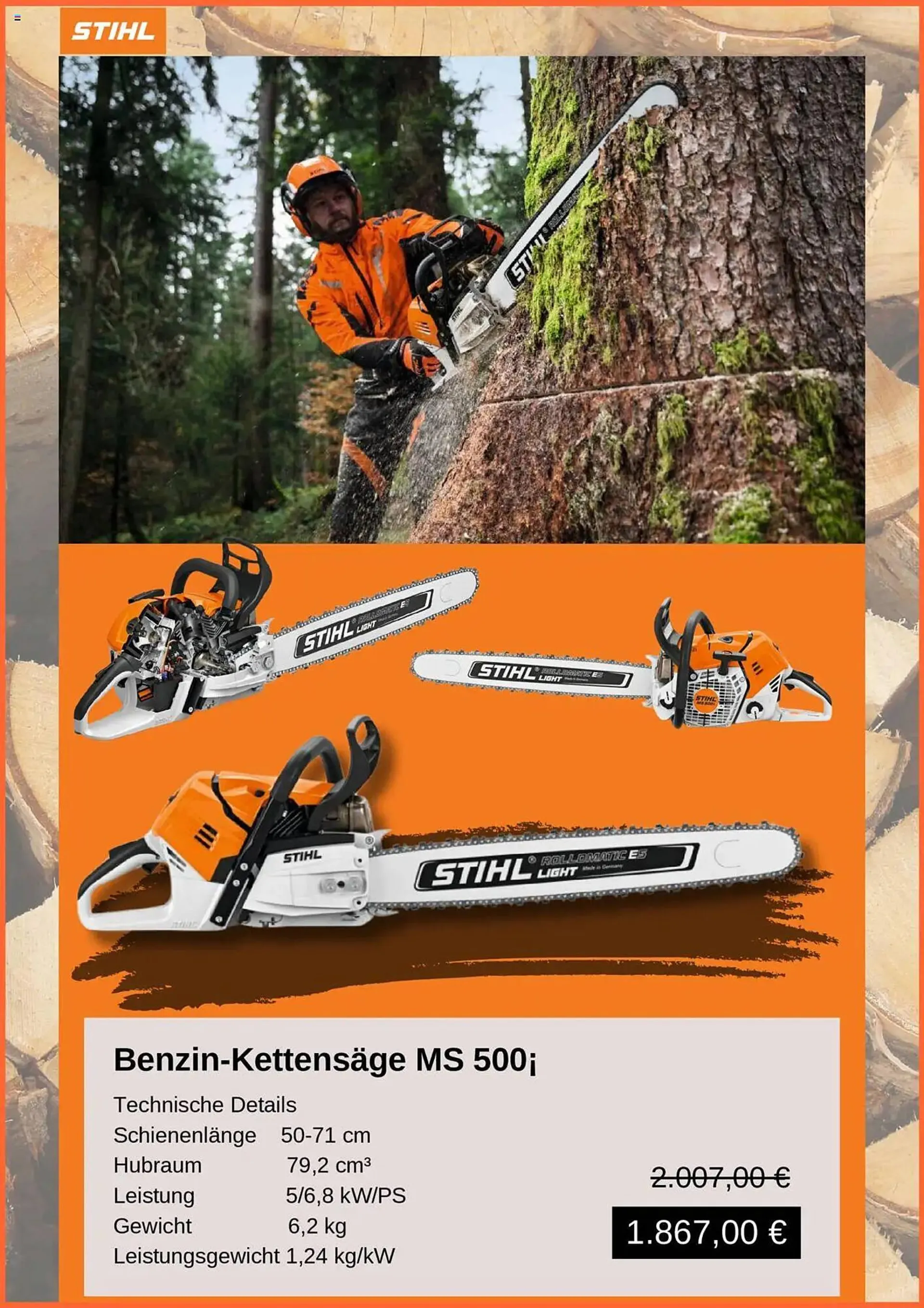 STIHL Prospekt von 25. November bis 2. Dezember 2024 - Prospekt seite 6