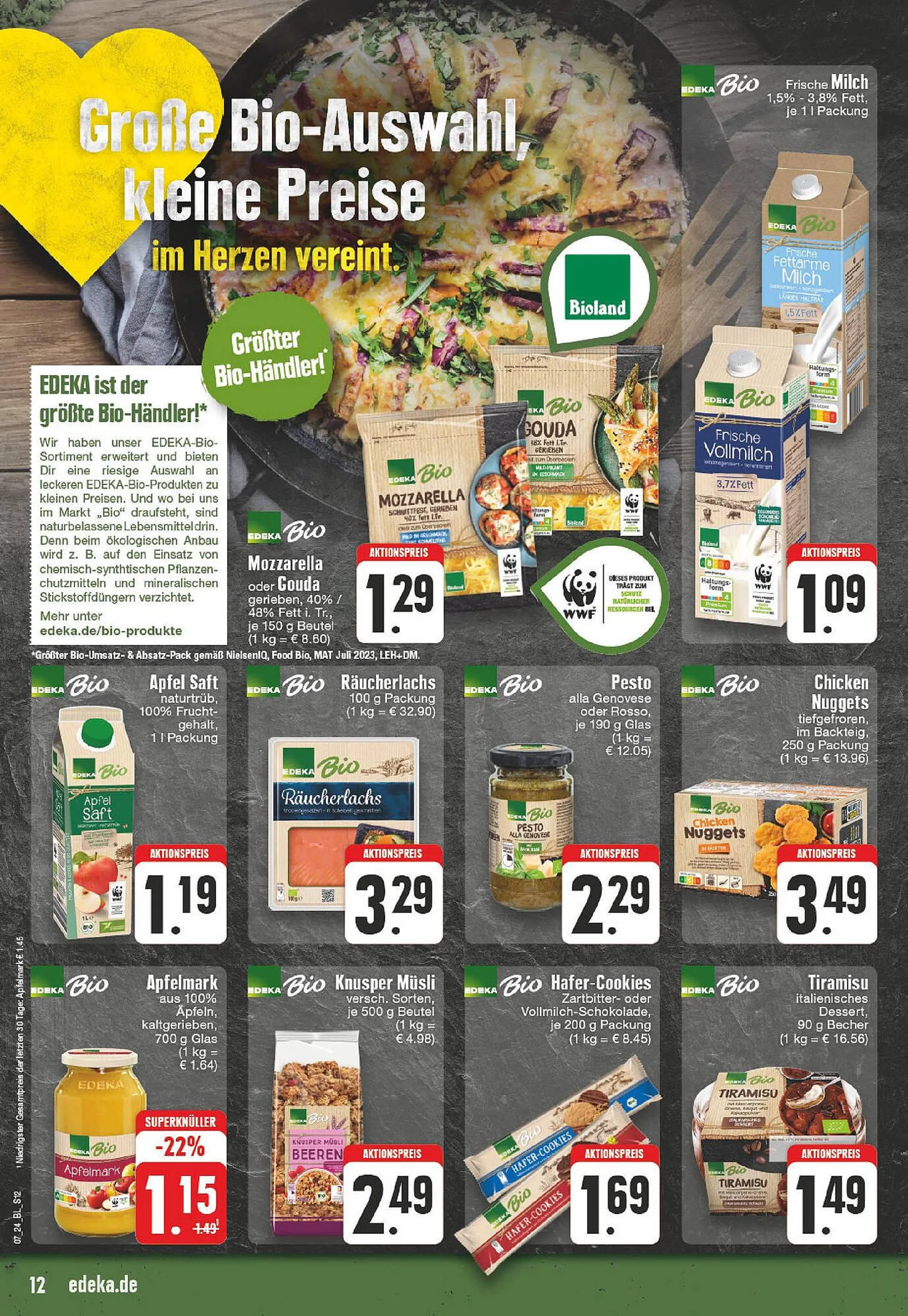 Edeka Prospekt von 11. Februar bis 17. Februar 2024 - Prospekt seite 12