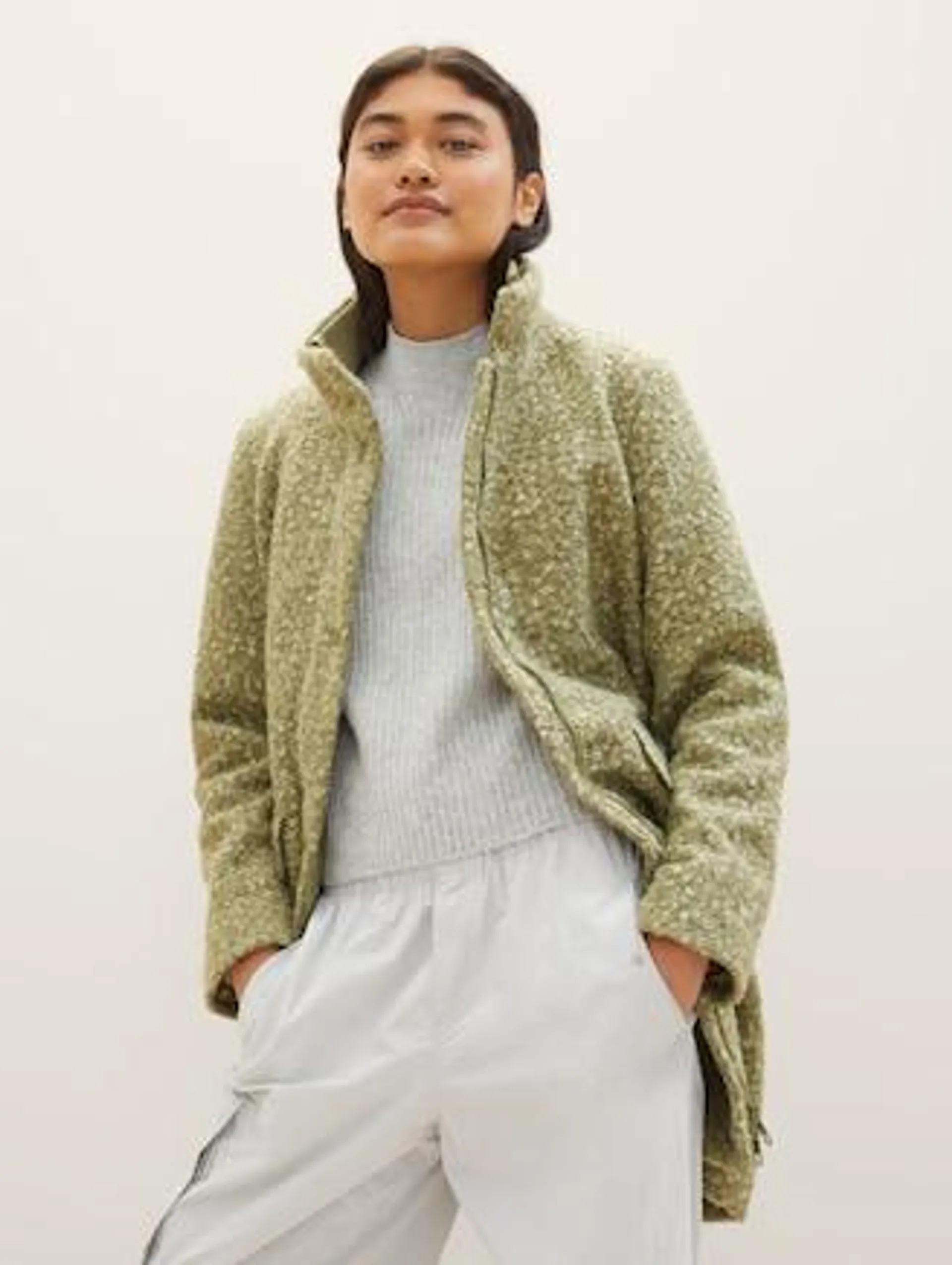 Boucle coat