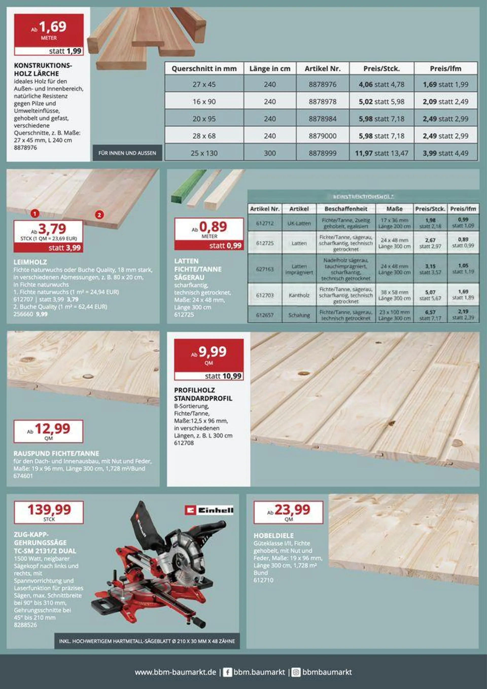 So Schön Kann Baumarkt Sein von 1. Juli bis 6. Juli 2024 - Prospekt seite 13