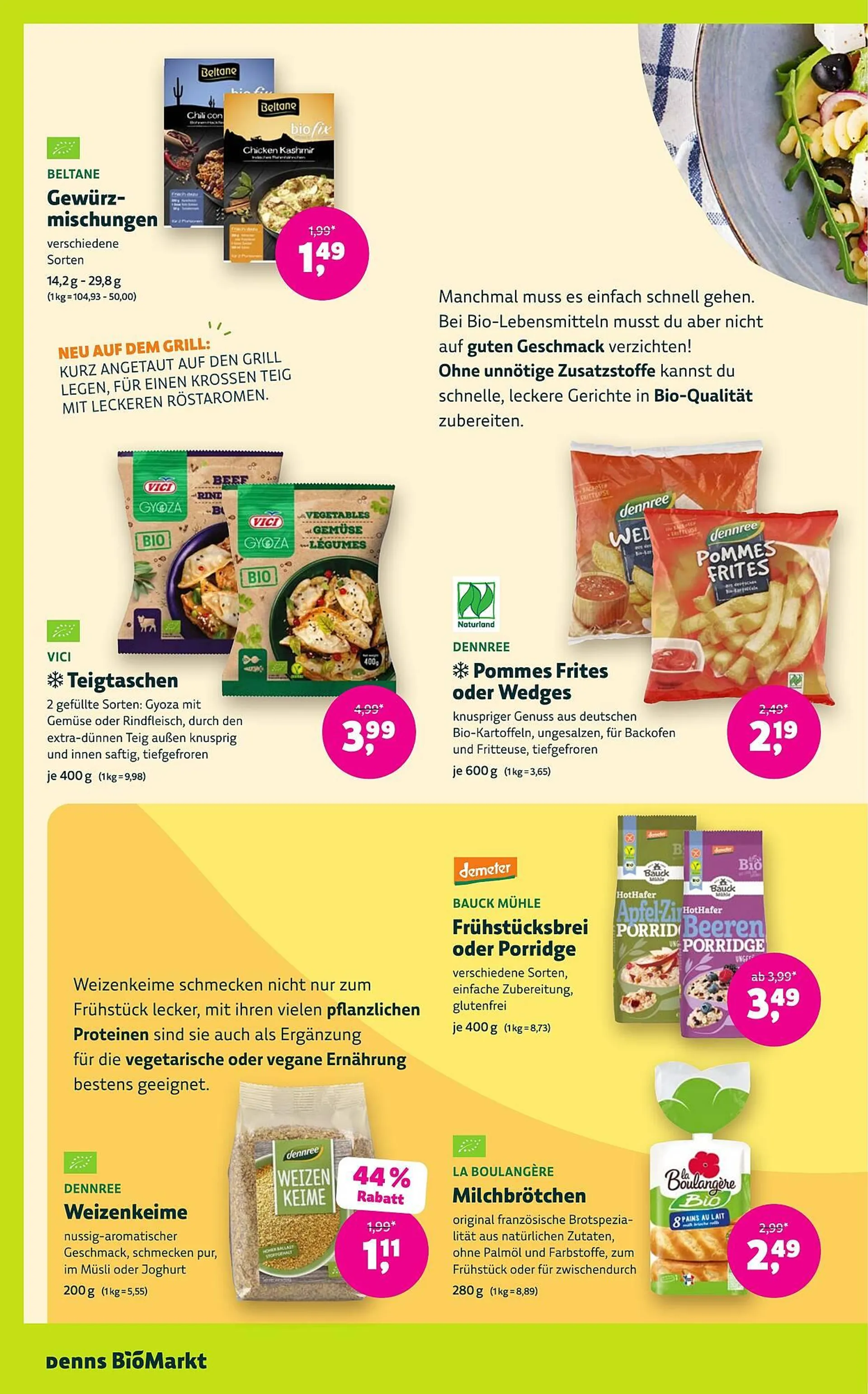 Landmann's Biomarkt Prospekt von 7. Mai bis 20. Mai 2025 - Prospekt seite 10