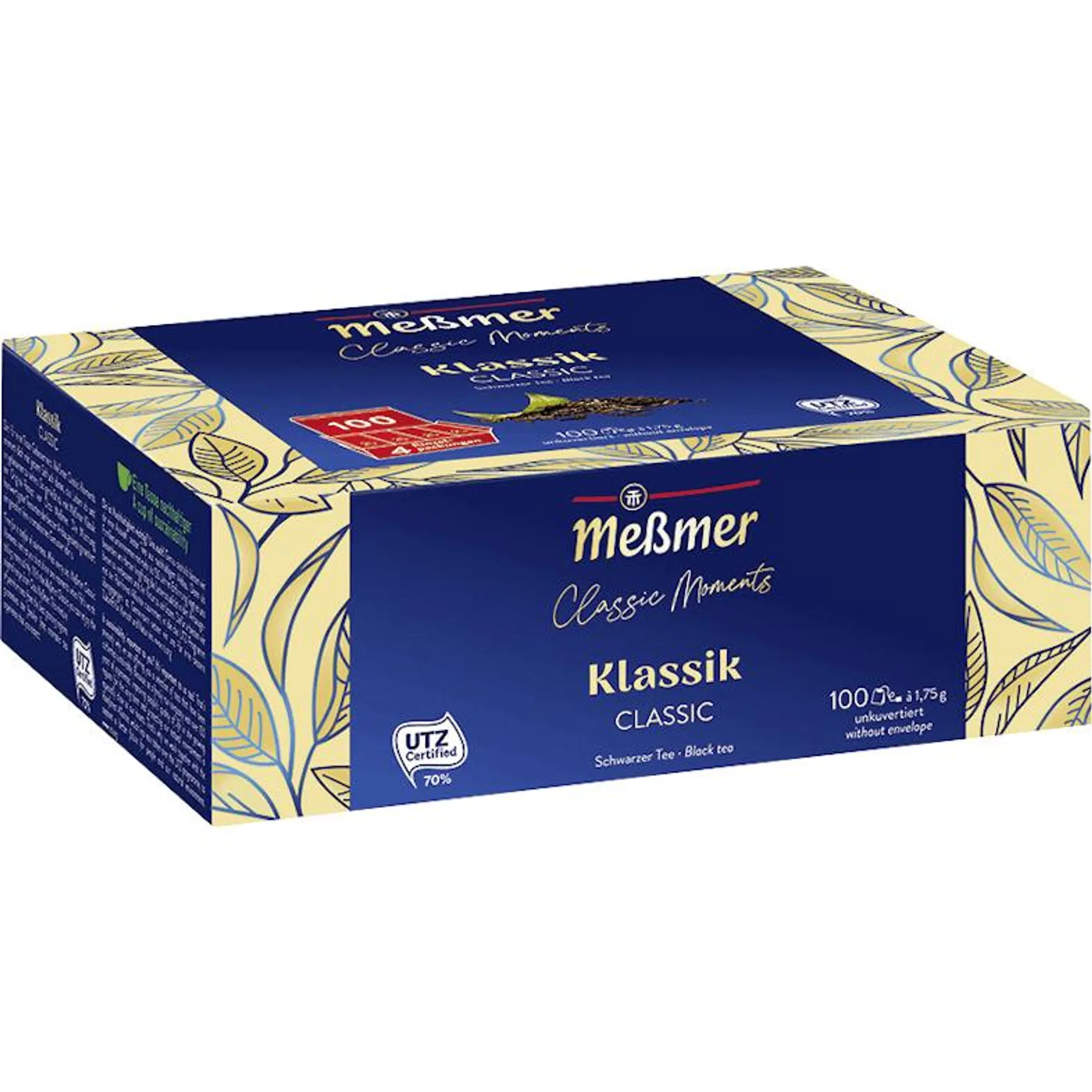 Meßmer Gastro Klassik 100 Teebeutel x 1,75 g (175 g)